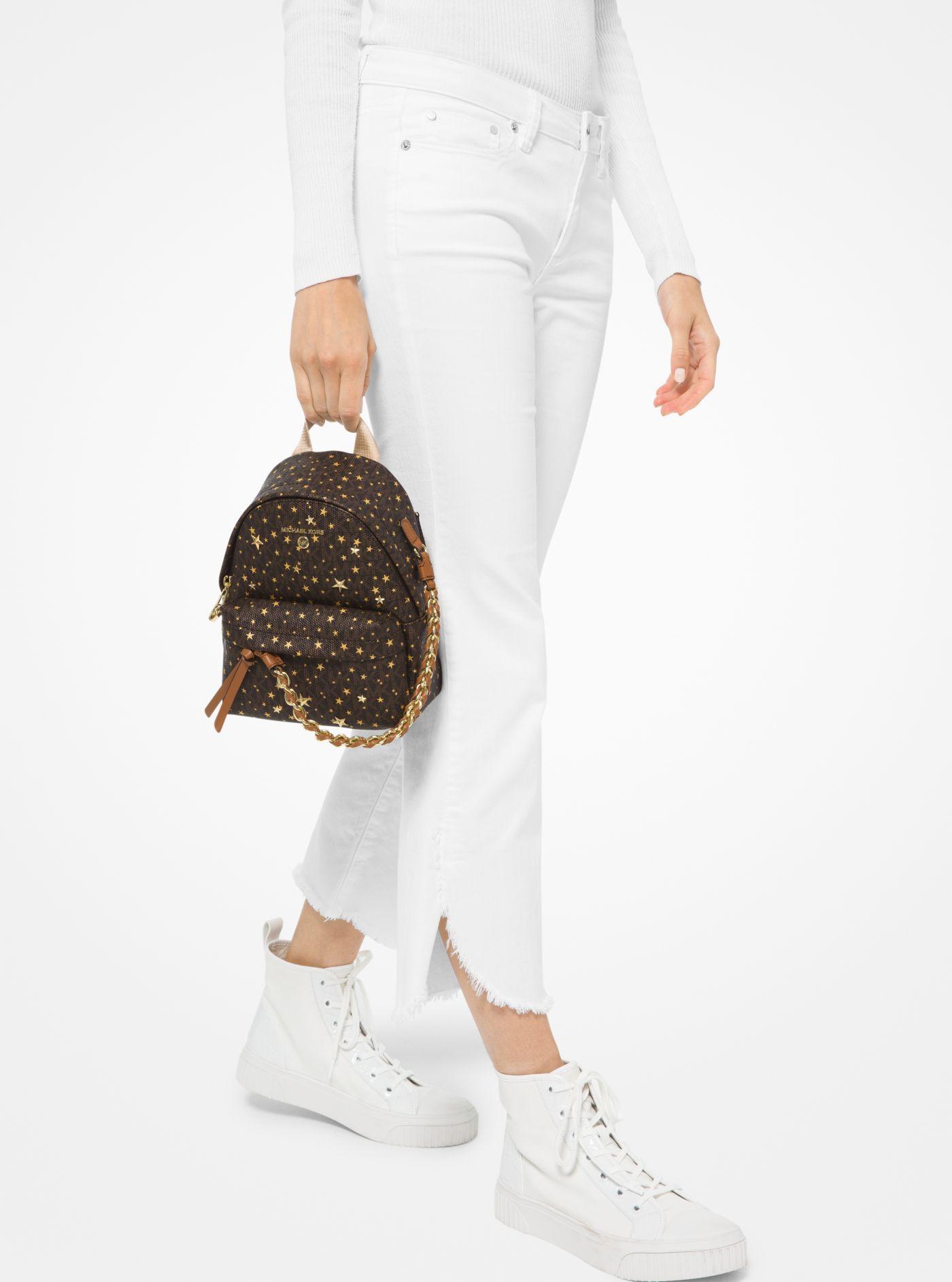michael kors star backpack
