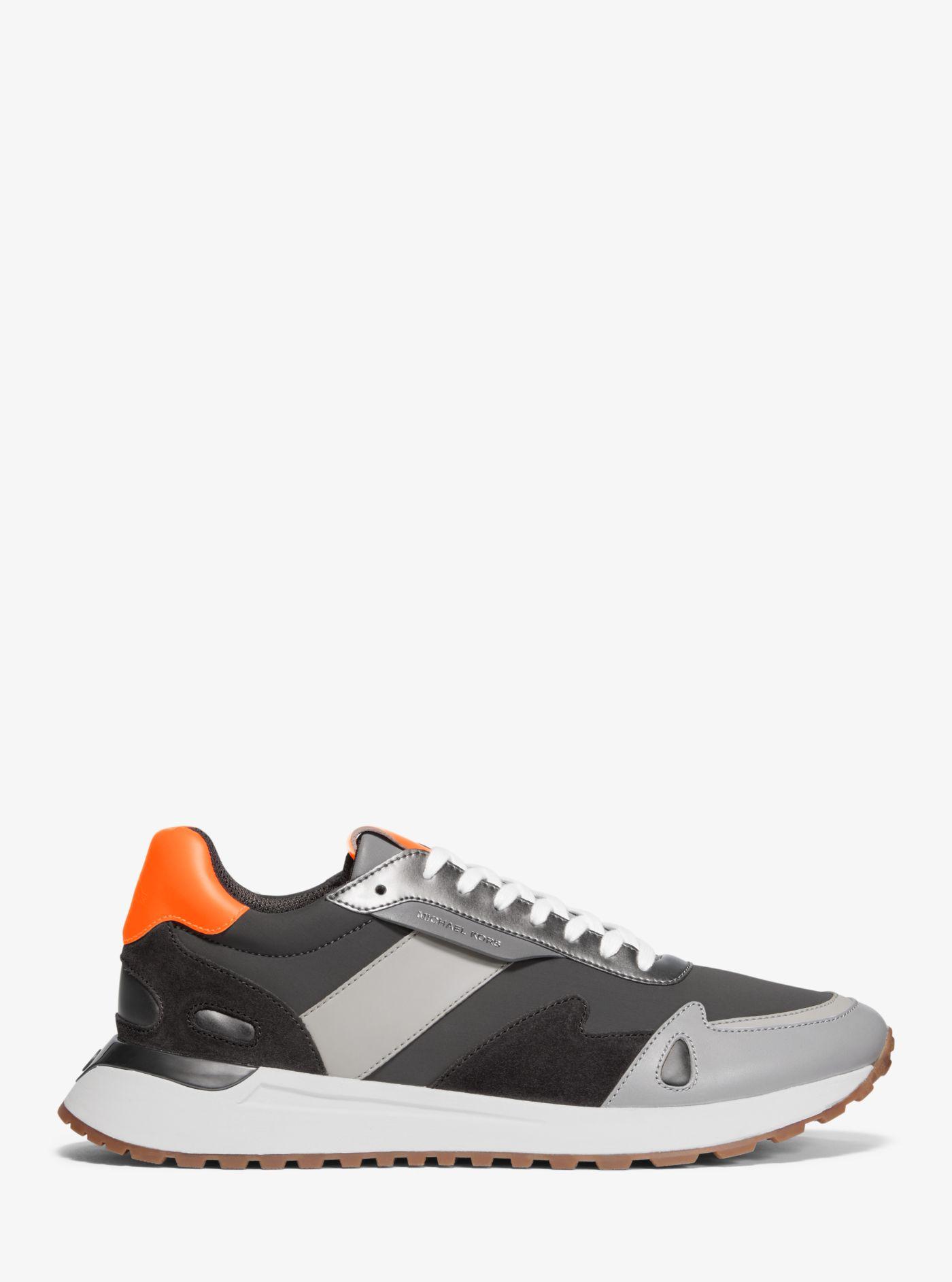 miles suede and scuba trainer