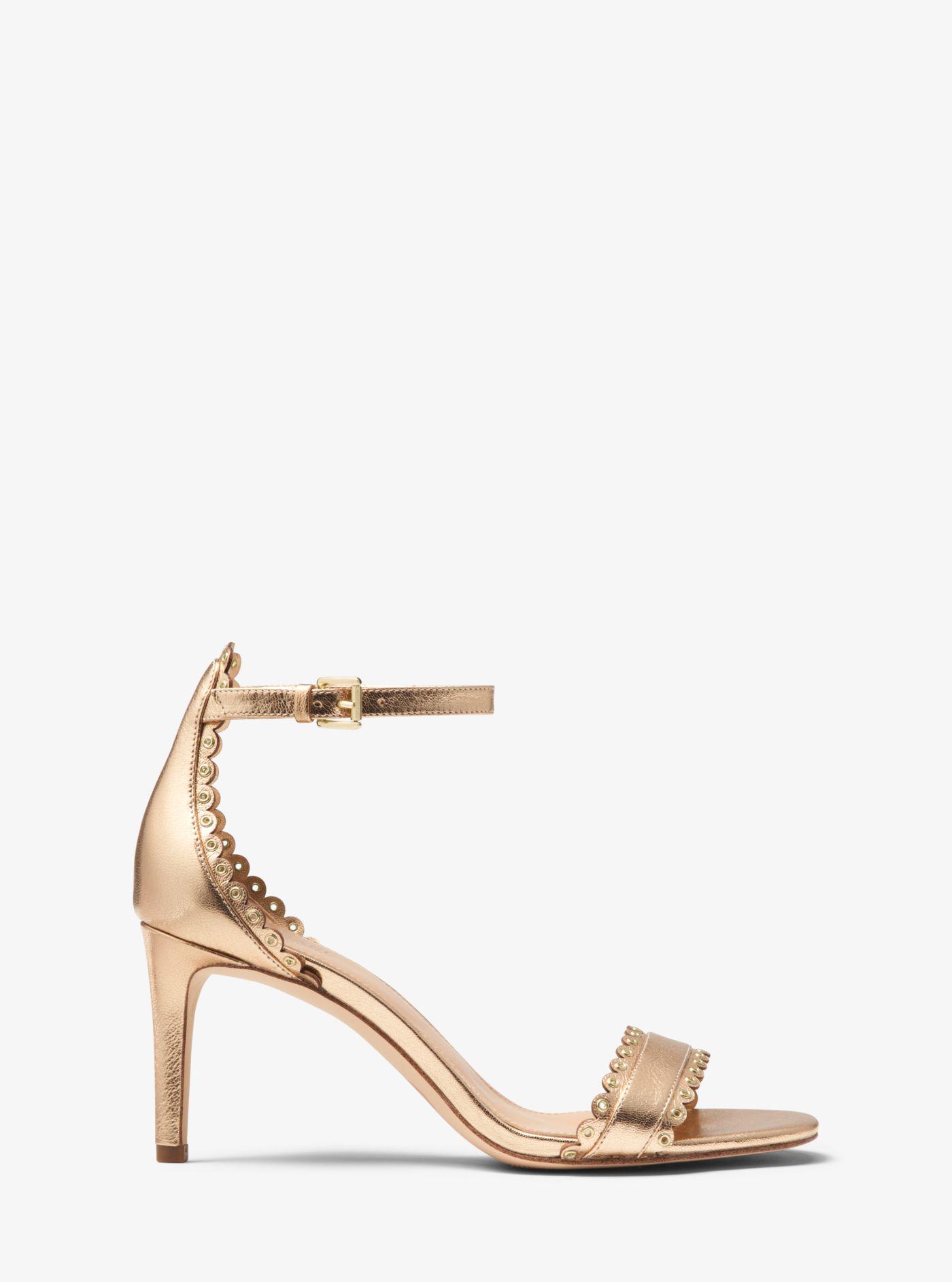 jessie metallic leather sandal