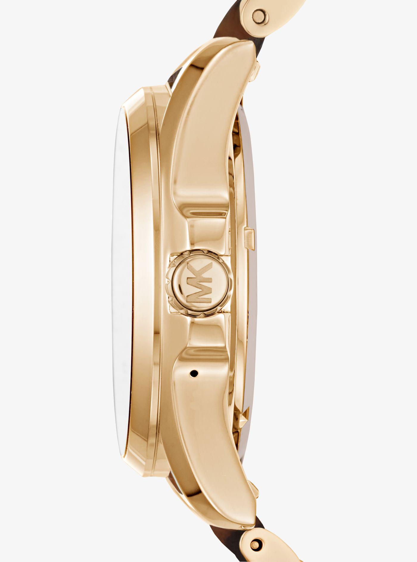 Michael Kors Bradshaw Gold-tone And 