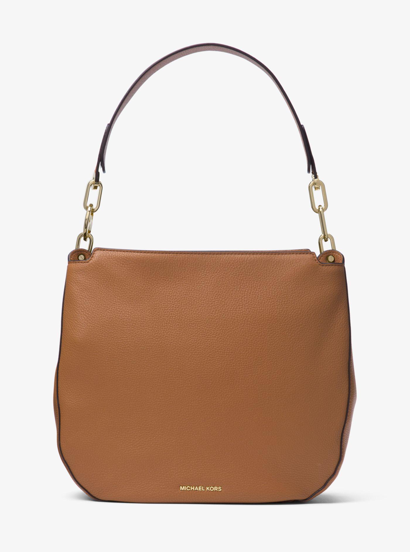 fulton leather shoulder bag