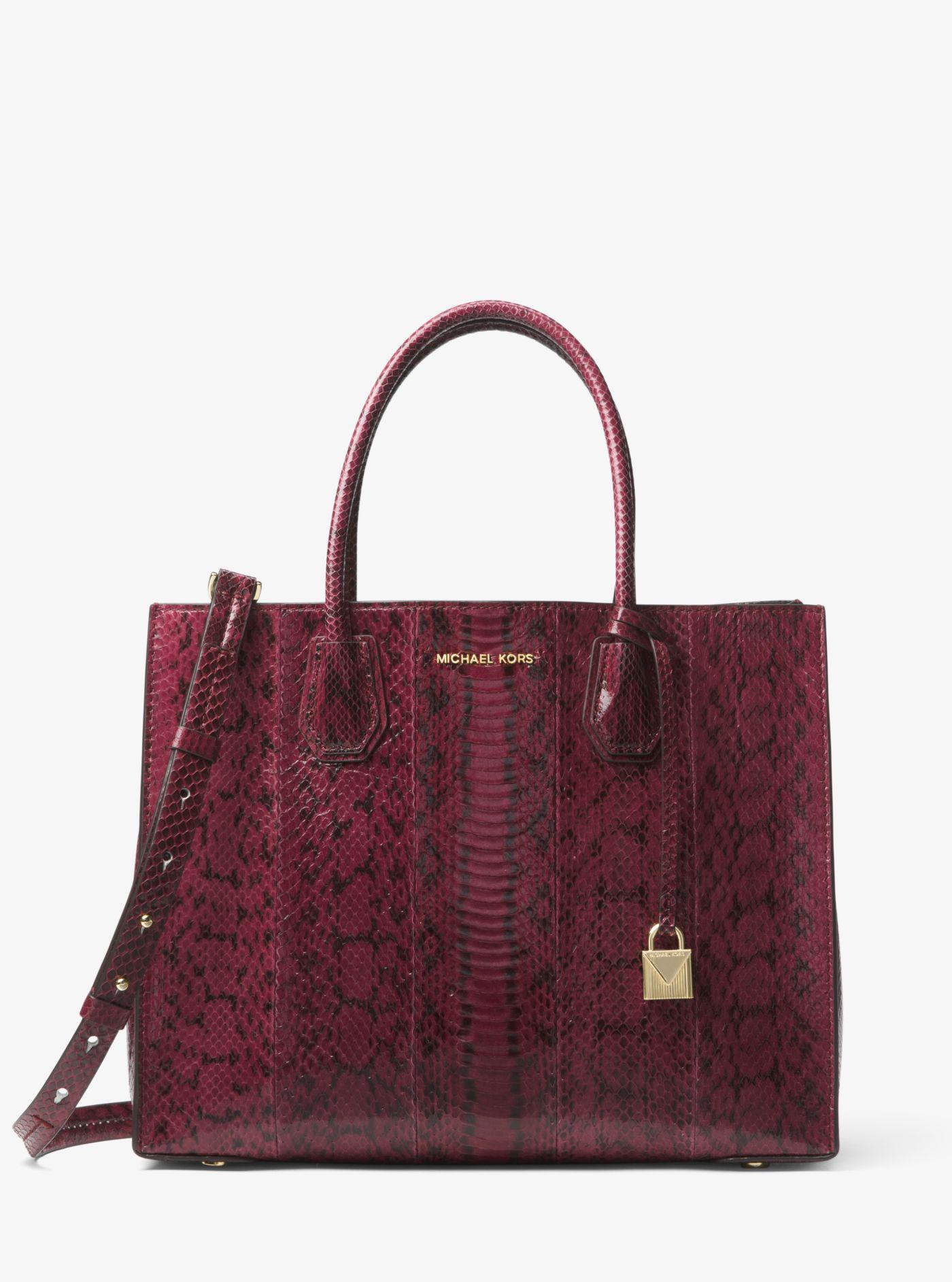 michael kors snakeskin bag
