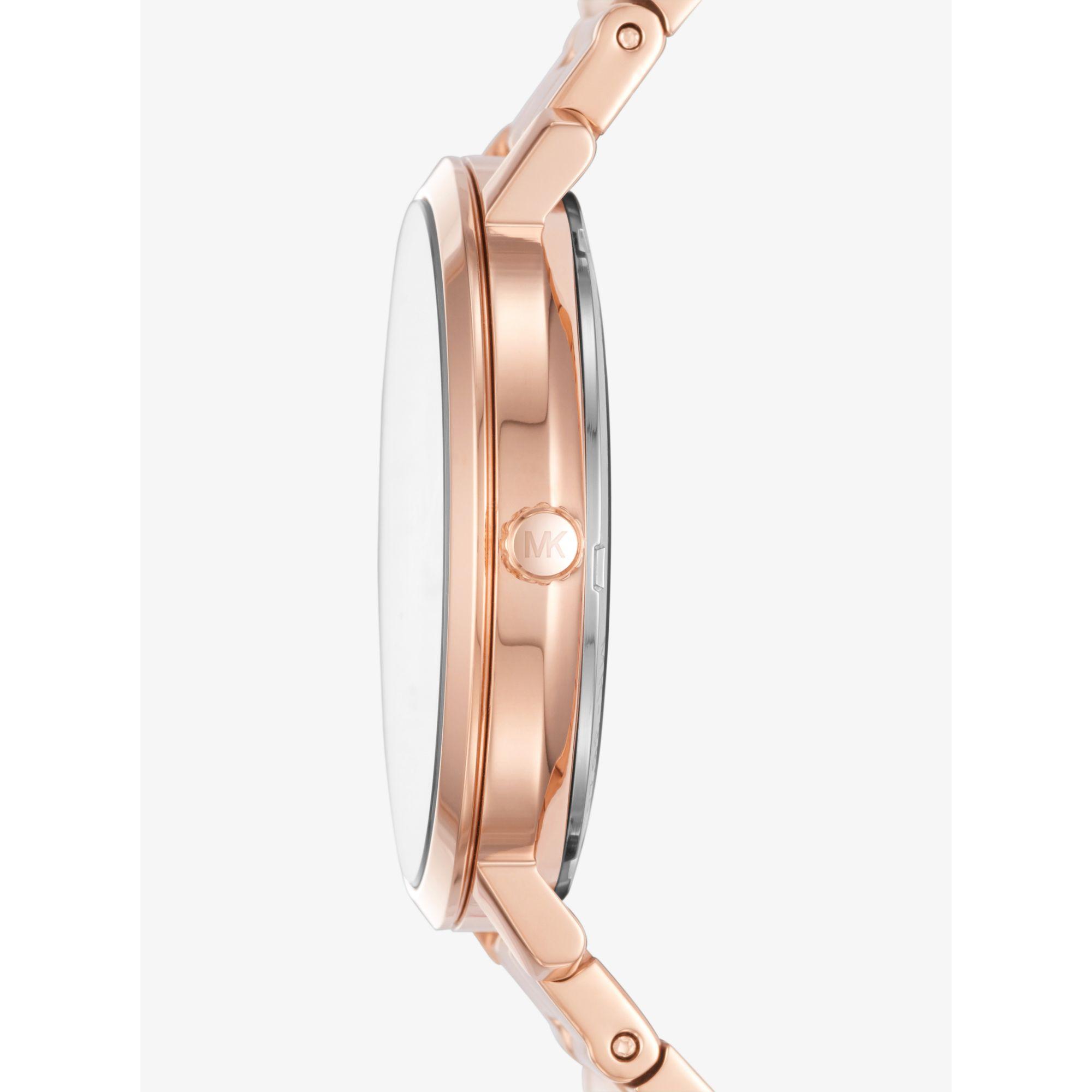 Michael Kors Jaryn Rose Gold-tone Heart 
