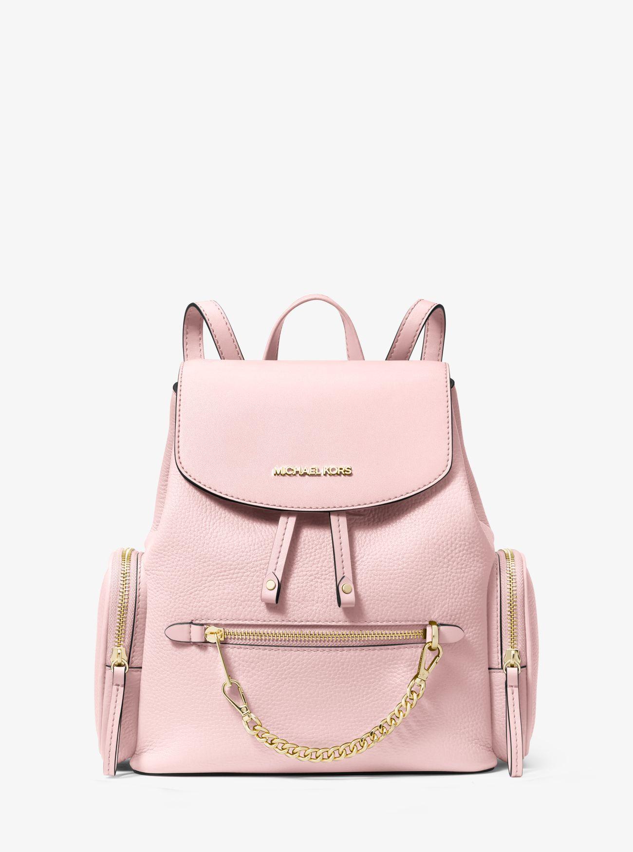 Mochila Jet Set mediana de piel granulada Michael Kors de color Rosa Lyst