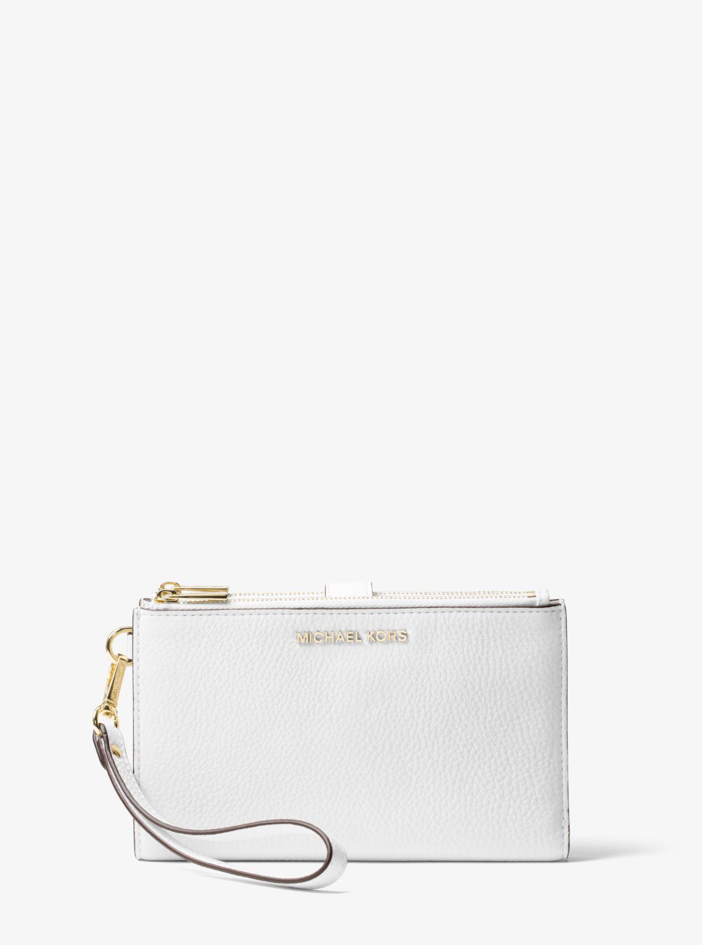 MK wallet white