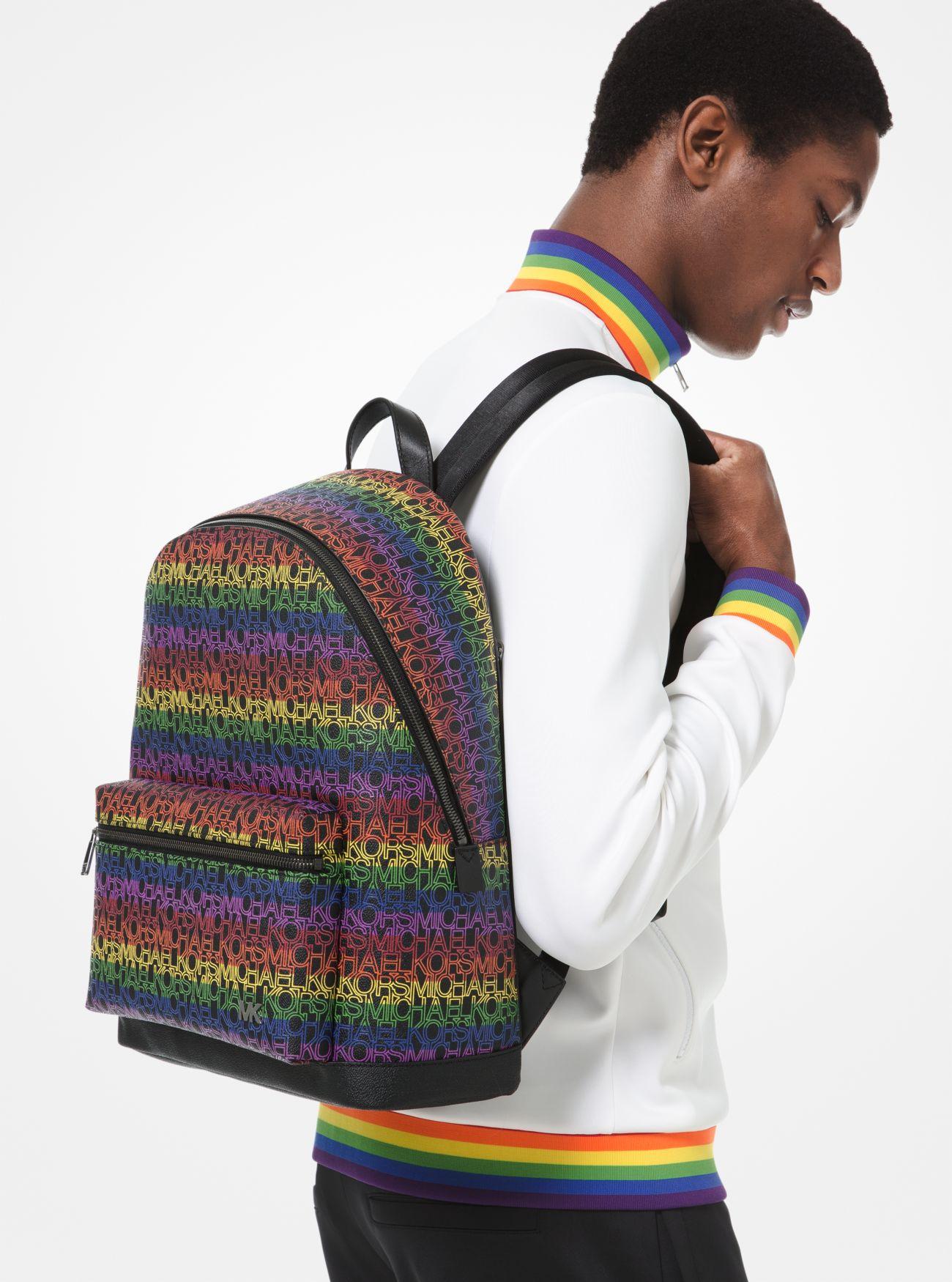 mk rainbow backpack