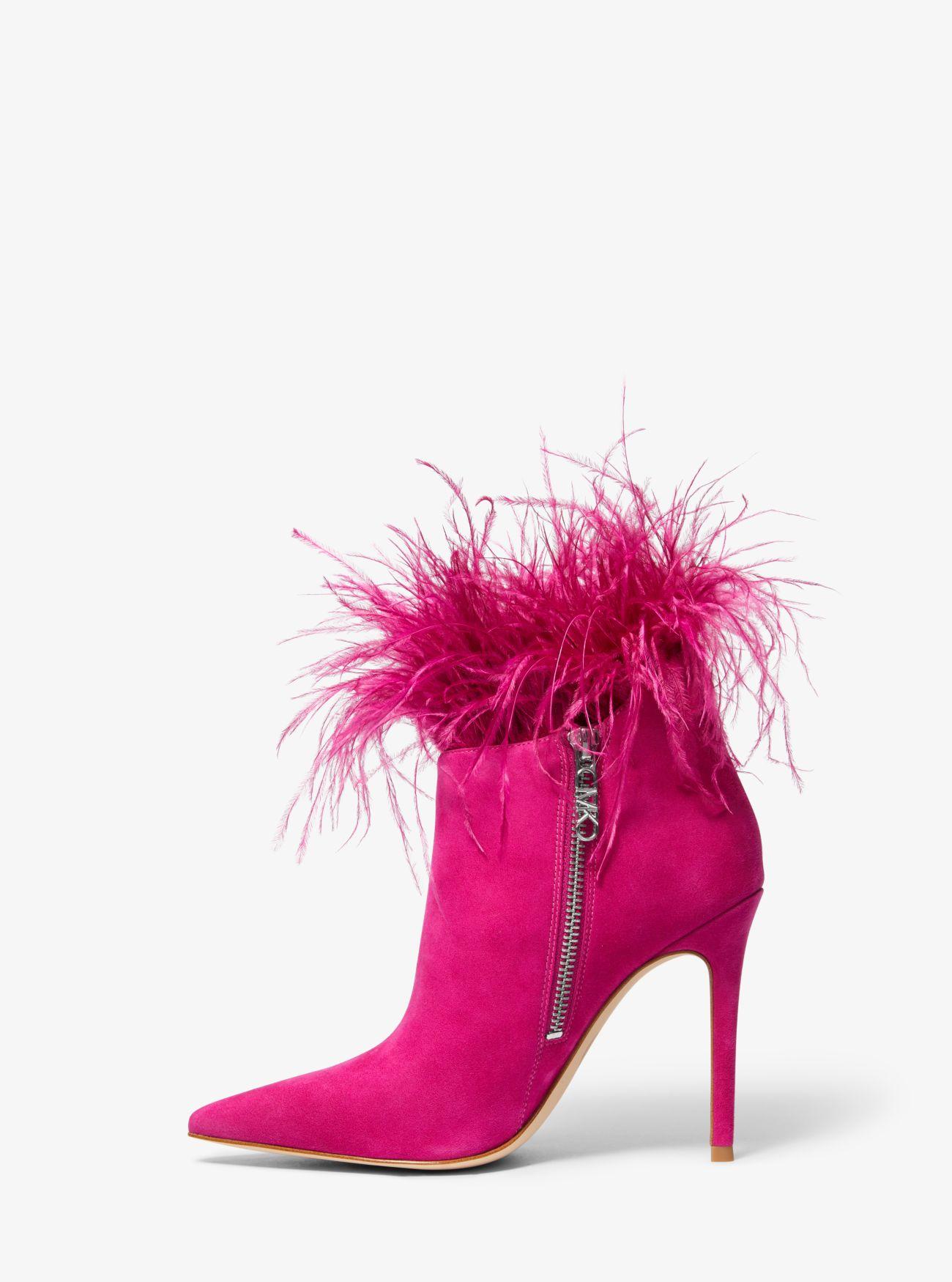 Michael kors boots deals purple