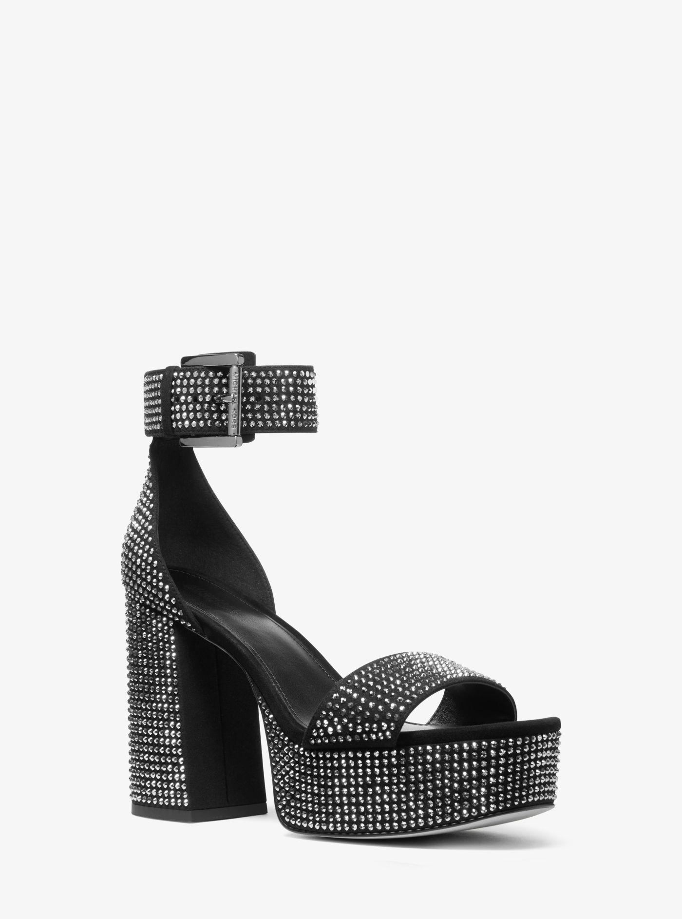 Michael kors cheap suede sandals
