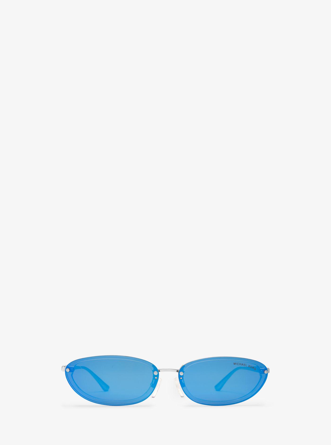 Michael Kors Mk2104 Miramar 357825 Sunglasses in Silver (Blue) for Men -  Save 44% - Lyst