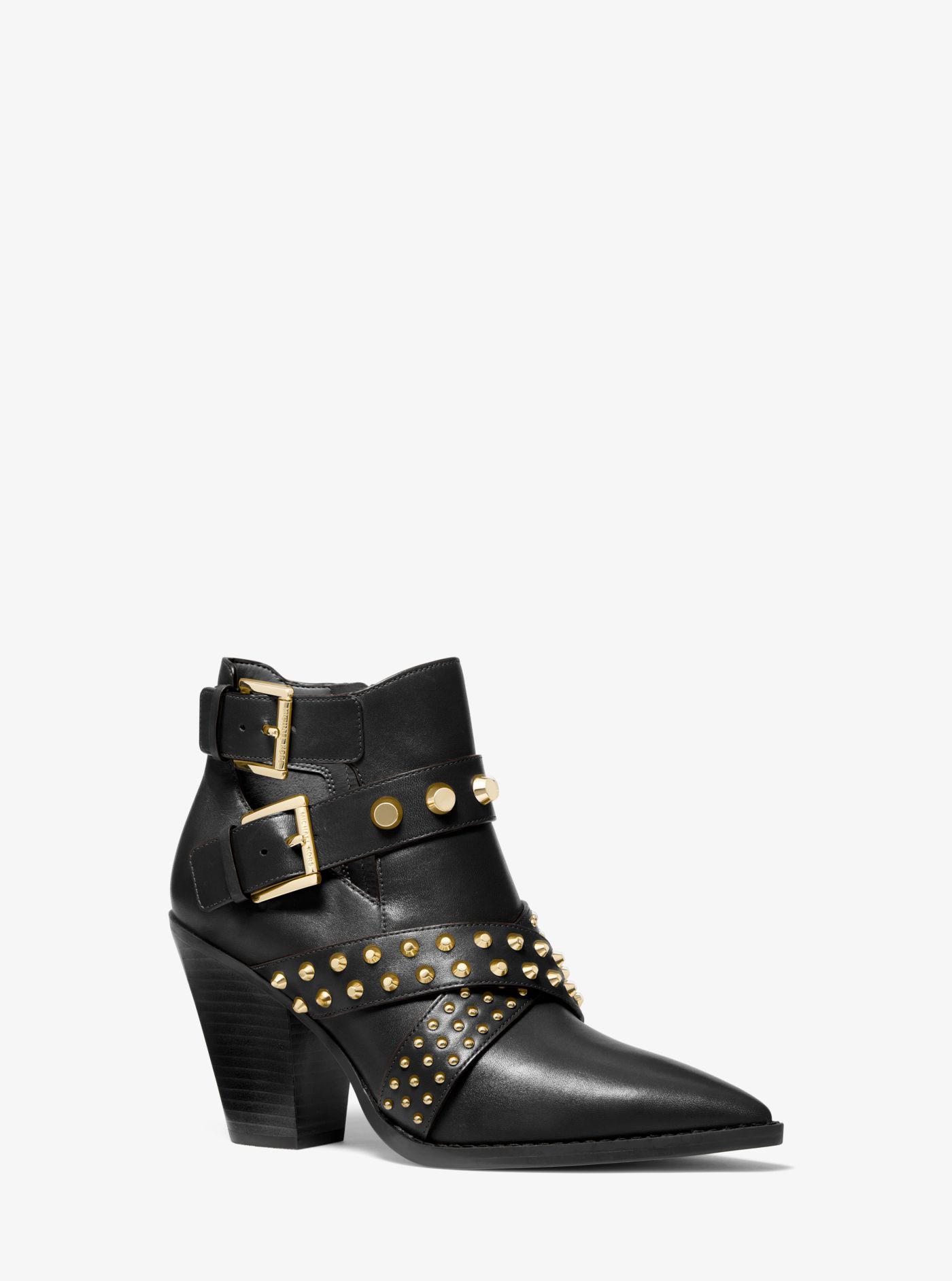 michael kors denver suede ankle boot