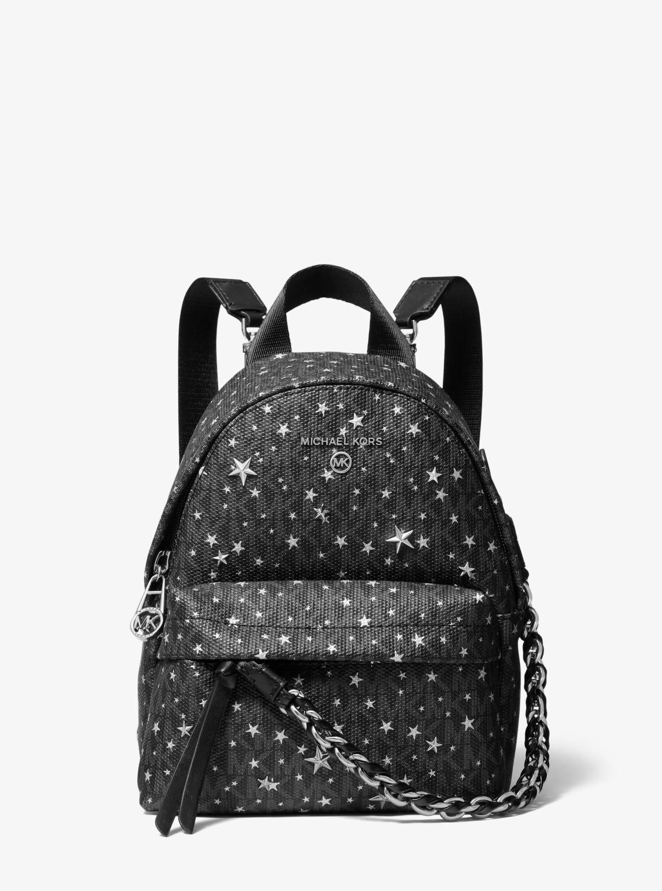 Très petit sac à dos convertible Slater avec logo et imprimé étoiles  Michael Kors en coloris Noir - Lyst