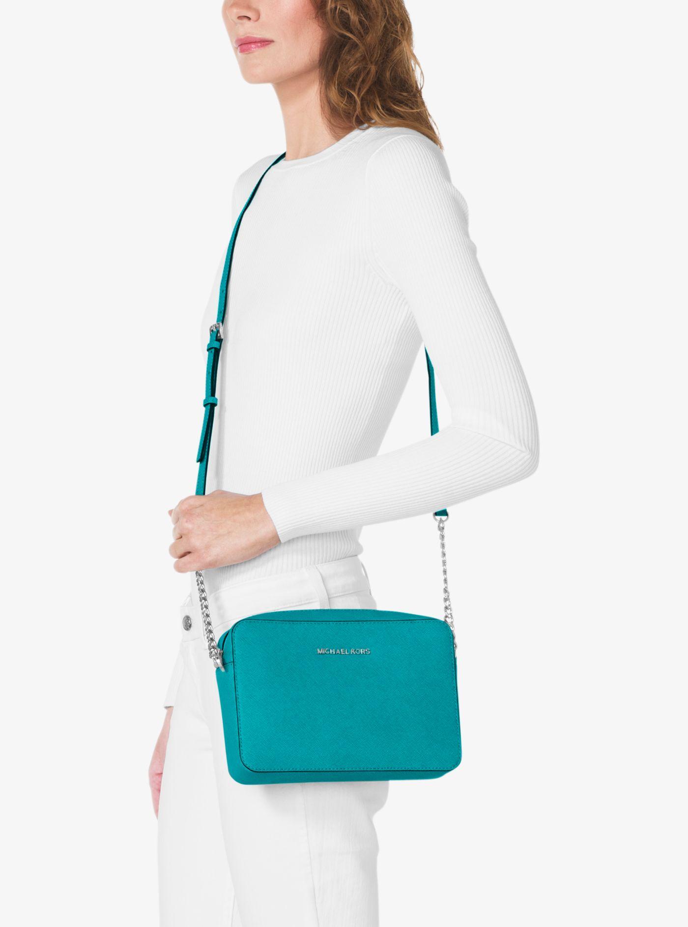 MICHAEL MICHAEL KORS, Turquoise Women's Cross-body Bags