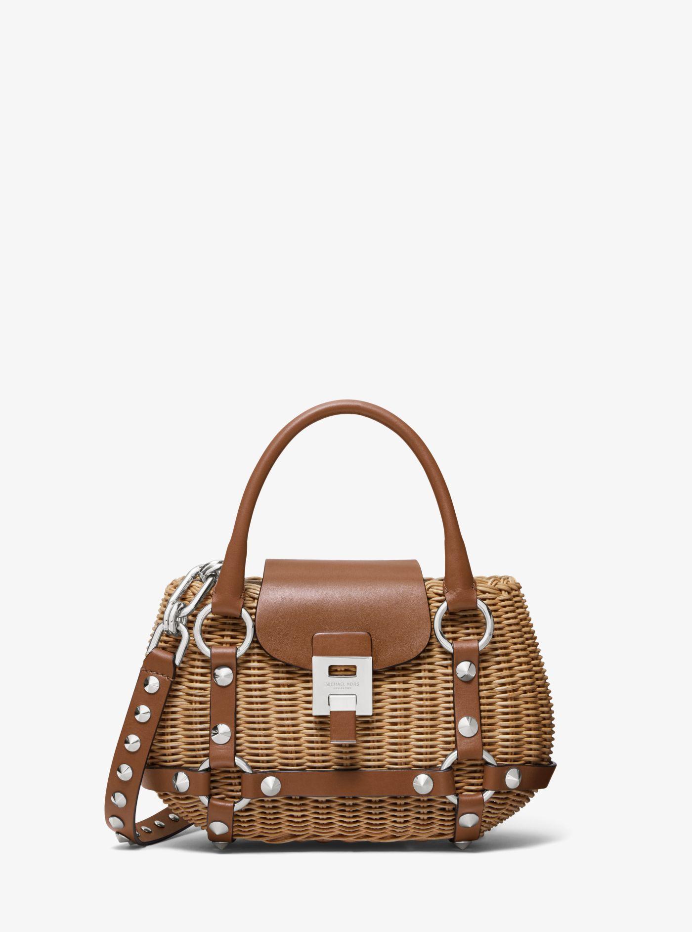 michael kors wicker bolsa