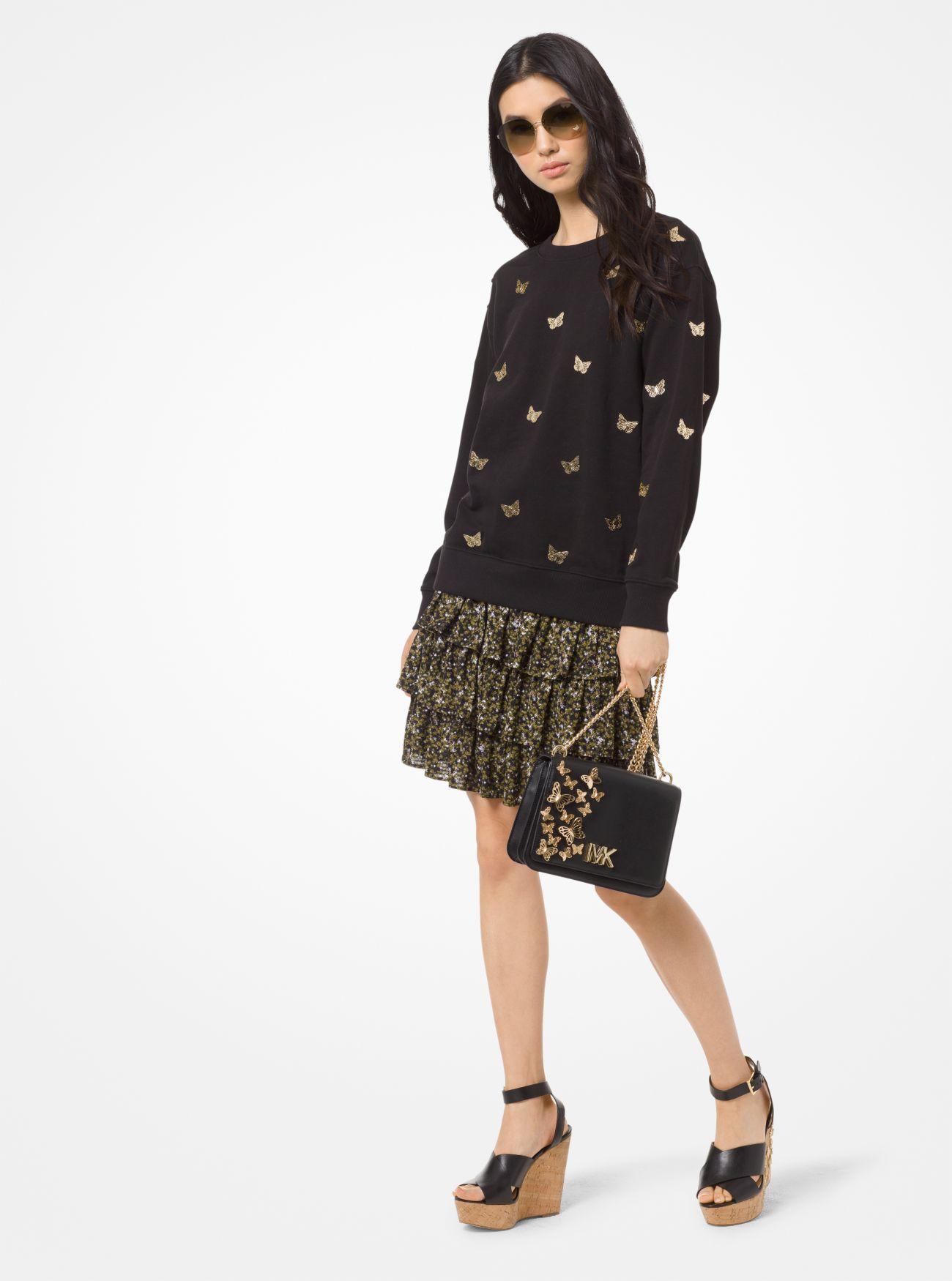 michael kors butterfly sweatshirt