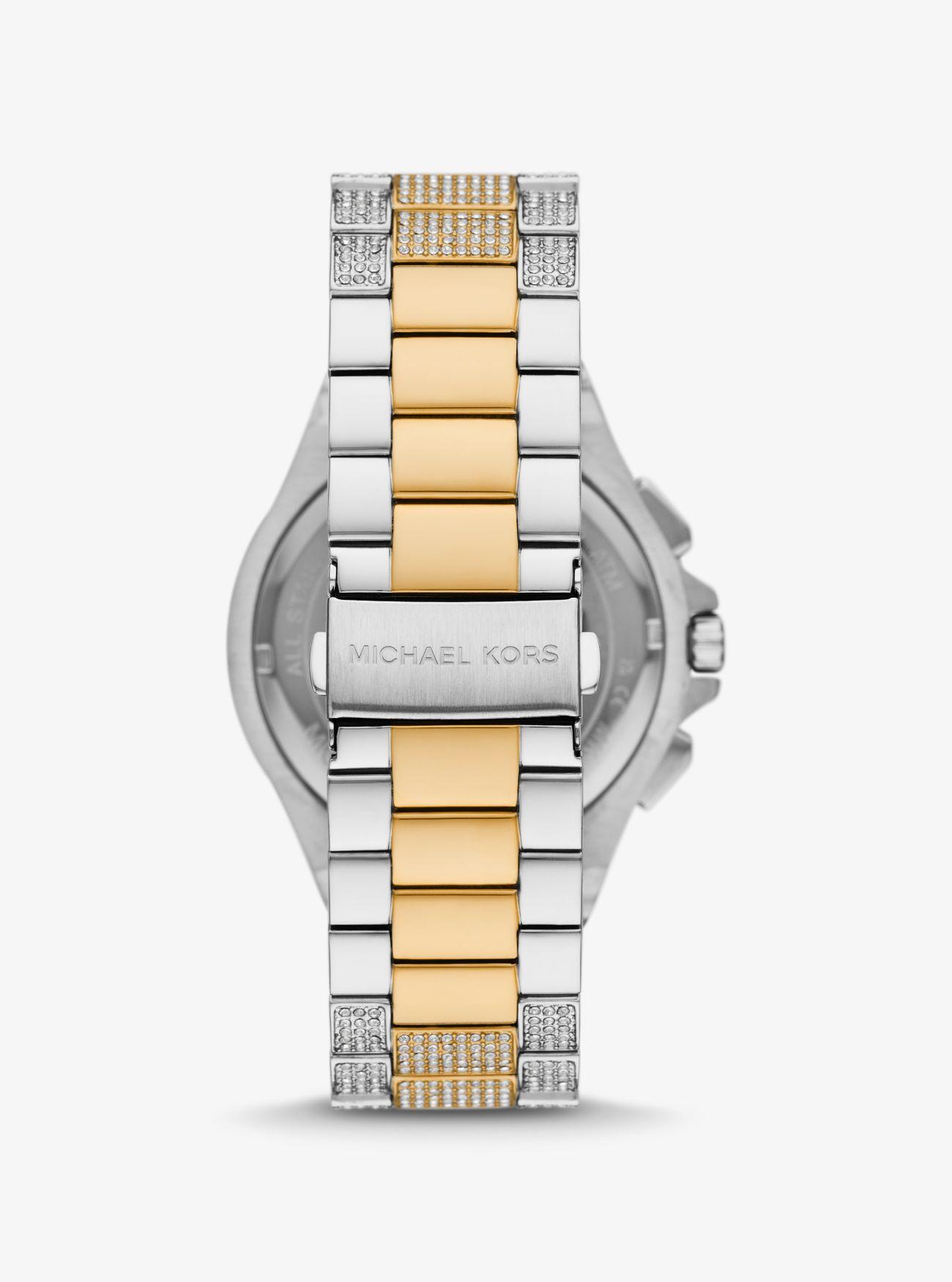 Michael kors dual tone on sale watch