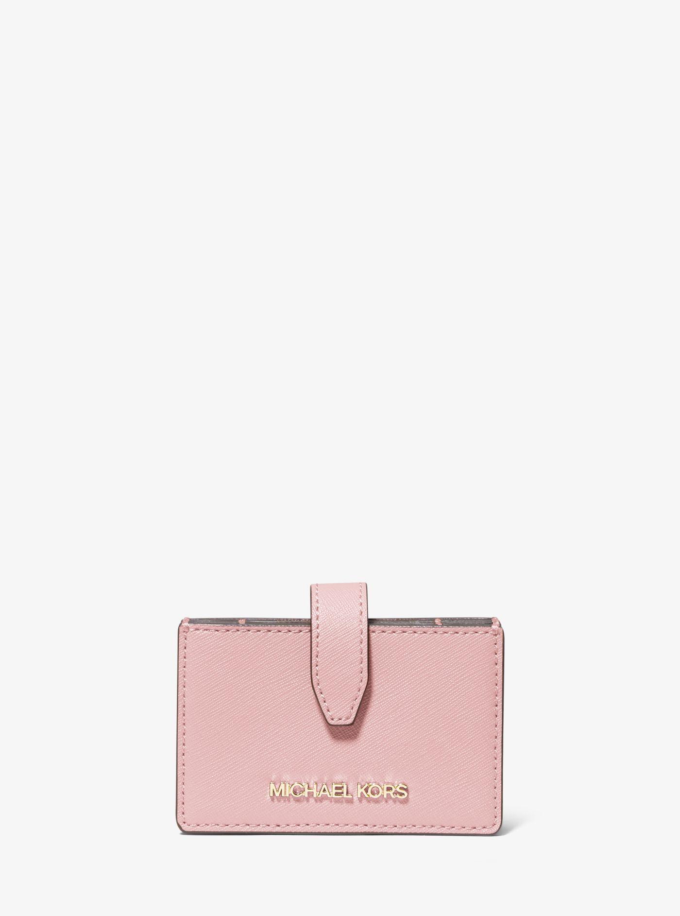 Jet set medium saffiano leather wallet hotsell