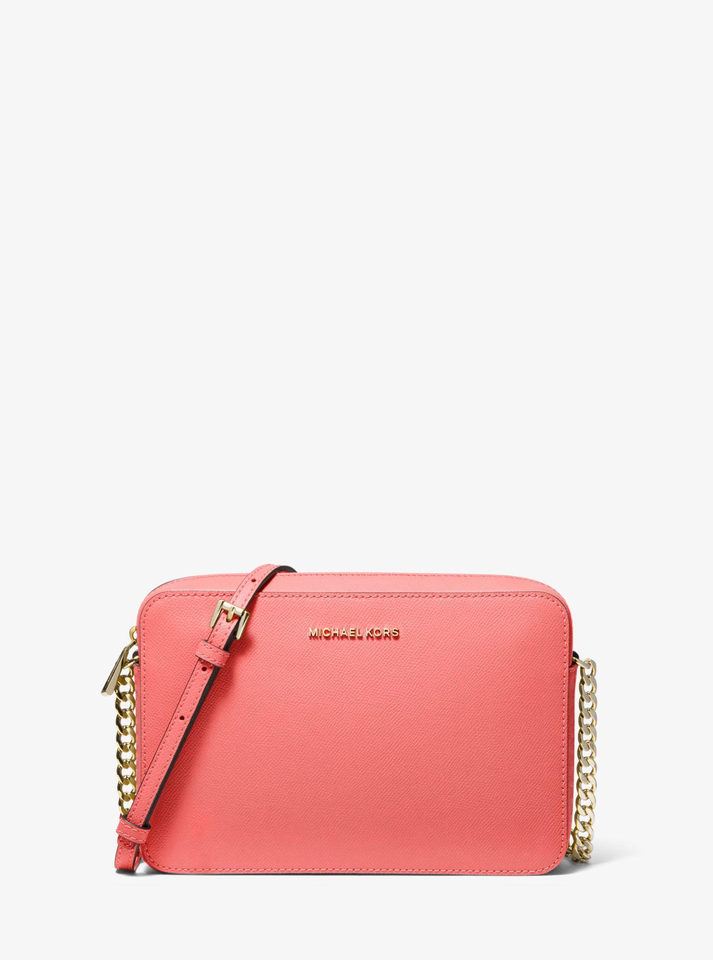 jet set east west crossgrain leather crossbody