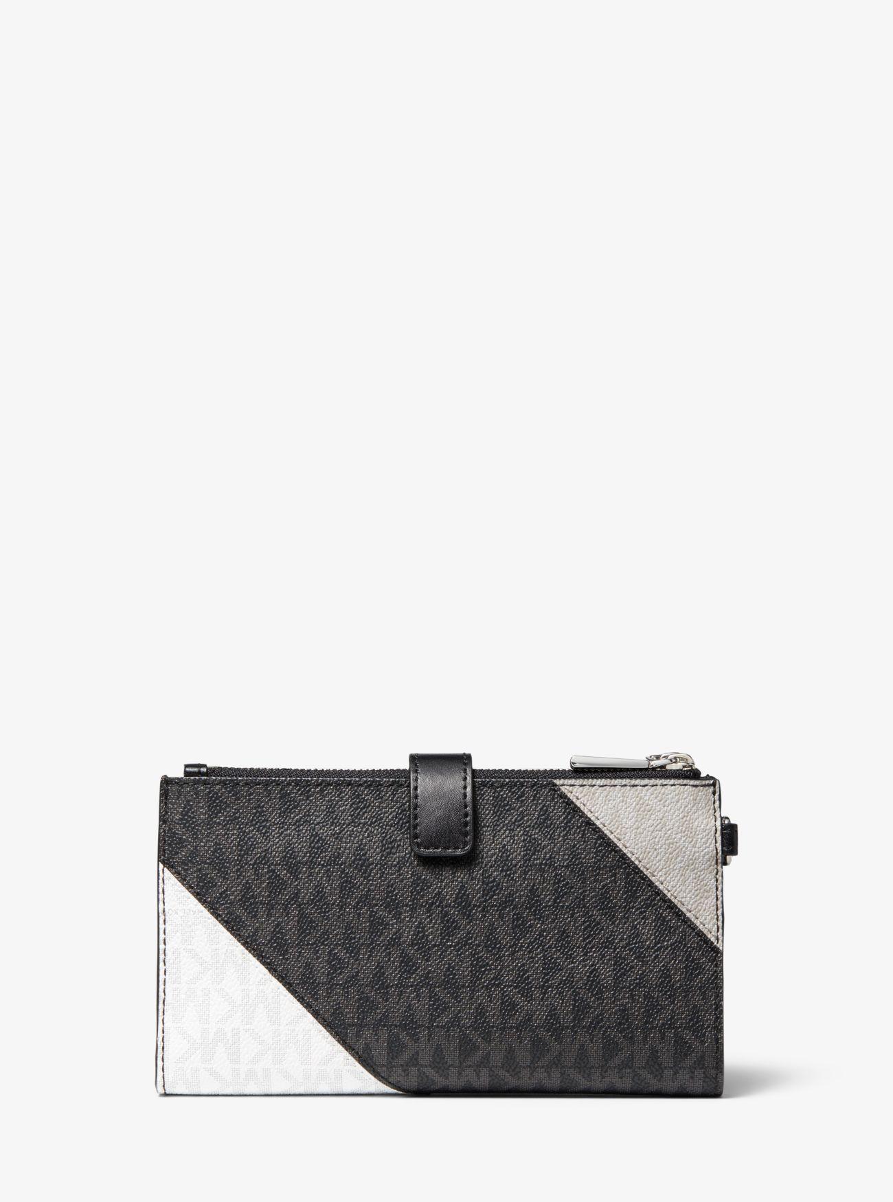 michael kors color block wallet
