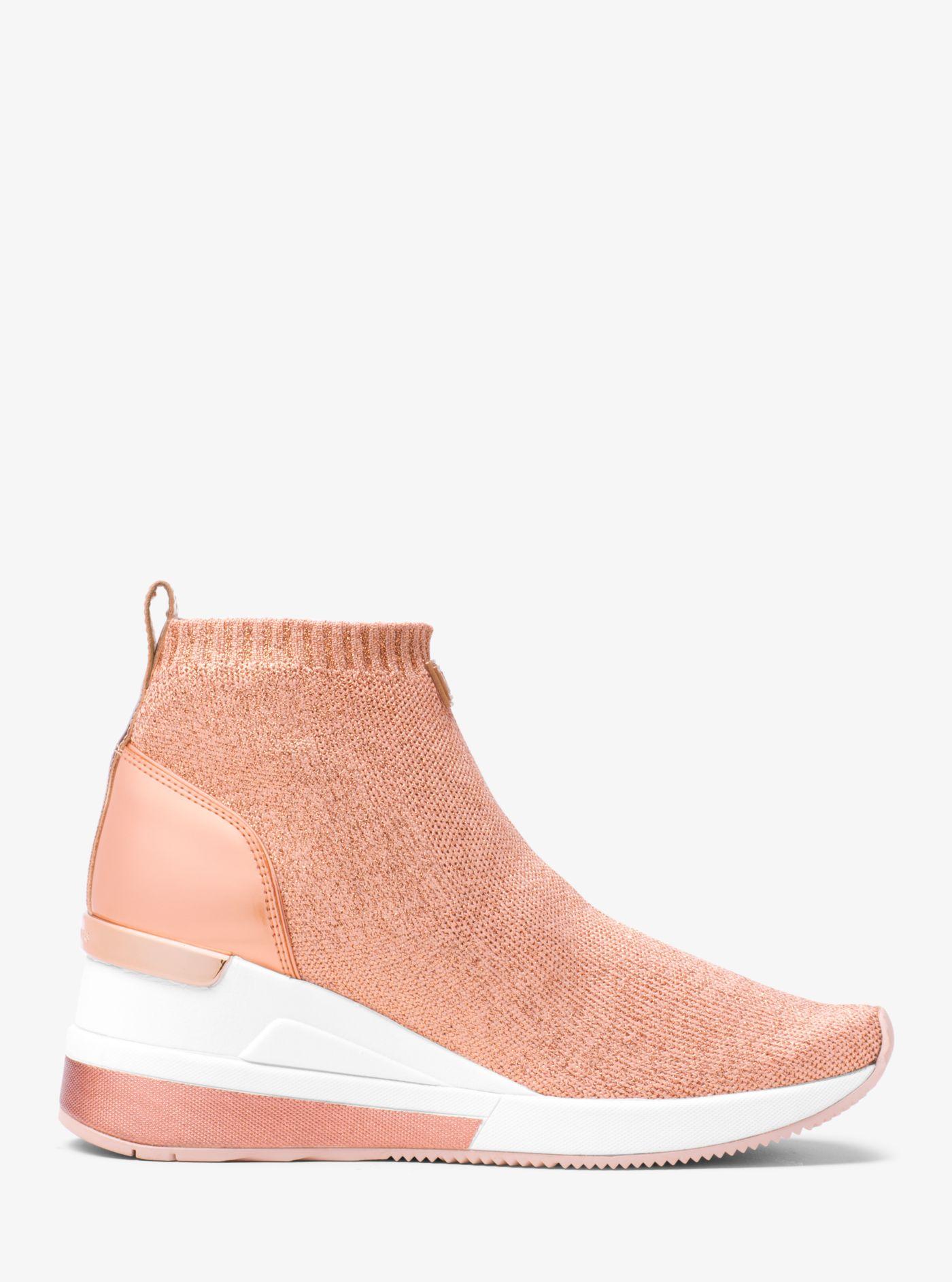 sock knit slip on shoes