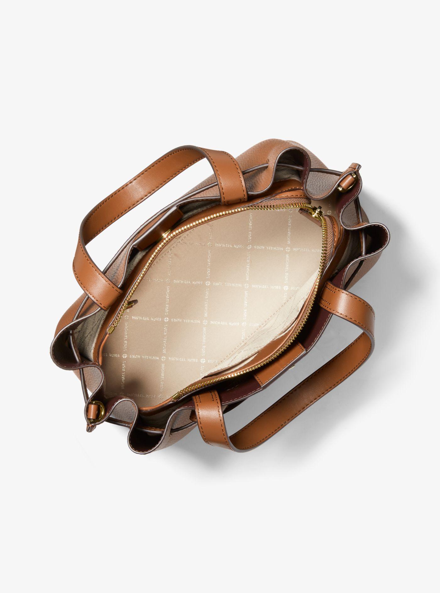Michael kors lg satchel cheap leather