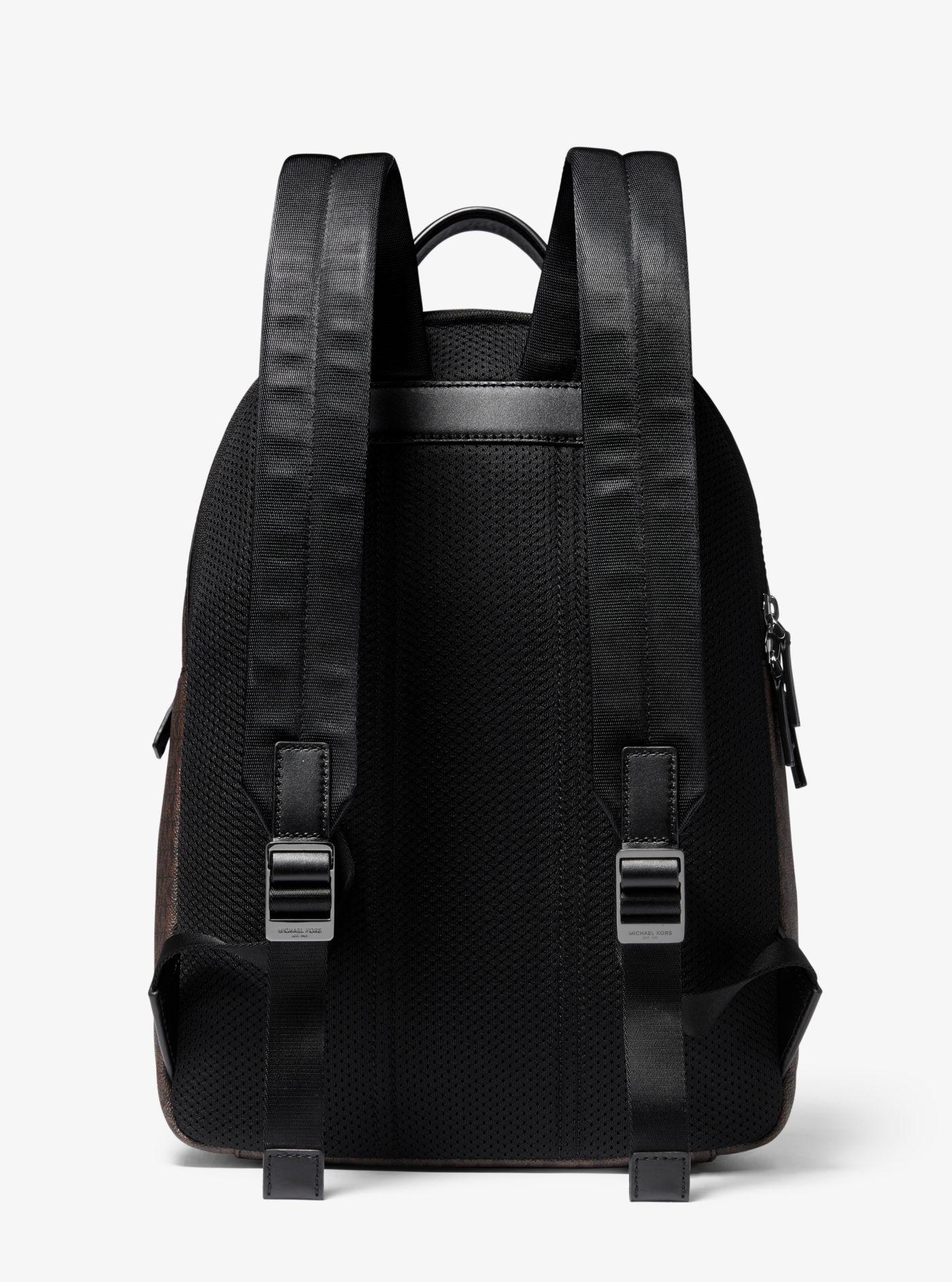 Michael Kors Greyson Logo Backpack in Black for Men | Lyst