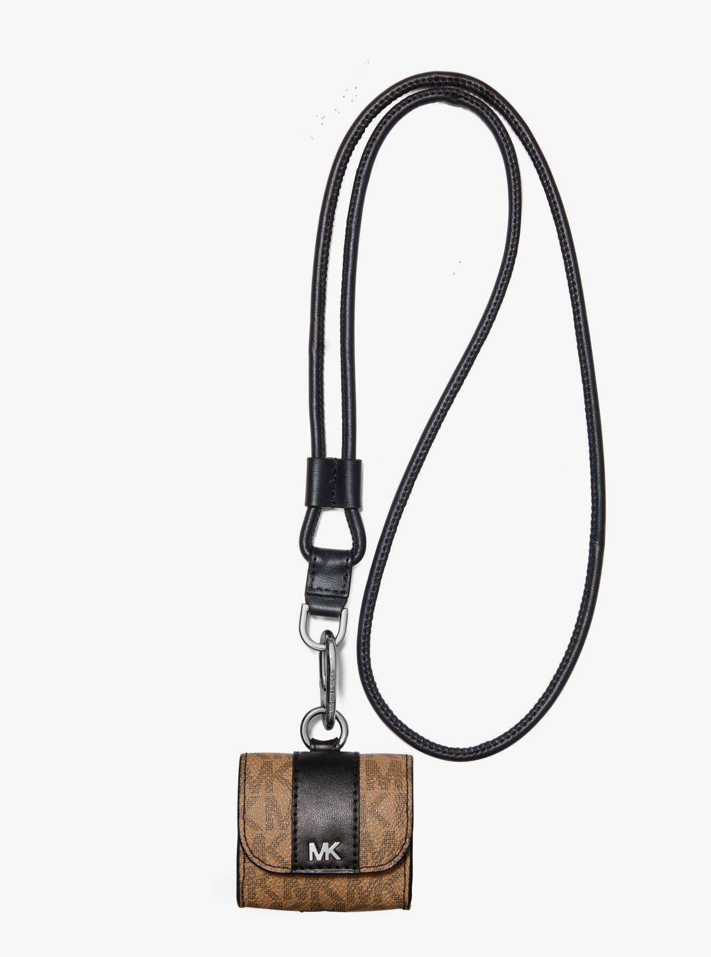 Michael Kors Hudson Logo Lanyard Case For Apple Airpods Pro® in White