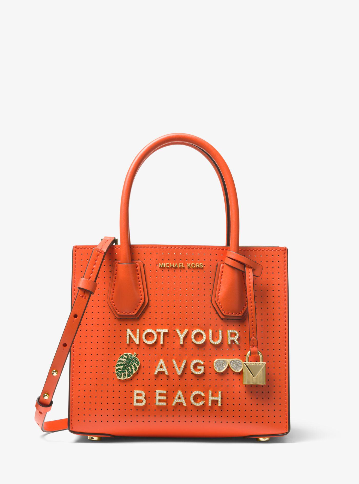 michael kors palm leaf purse