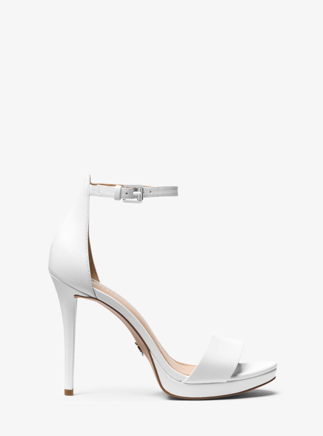 Michael Kors Hutton Leather Sandal in 