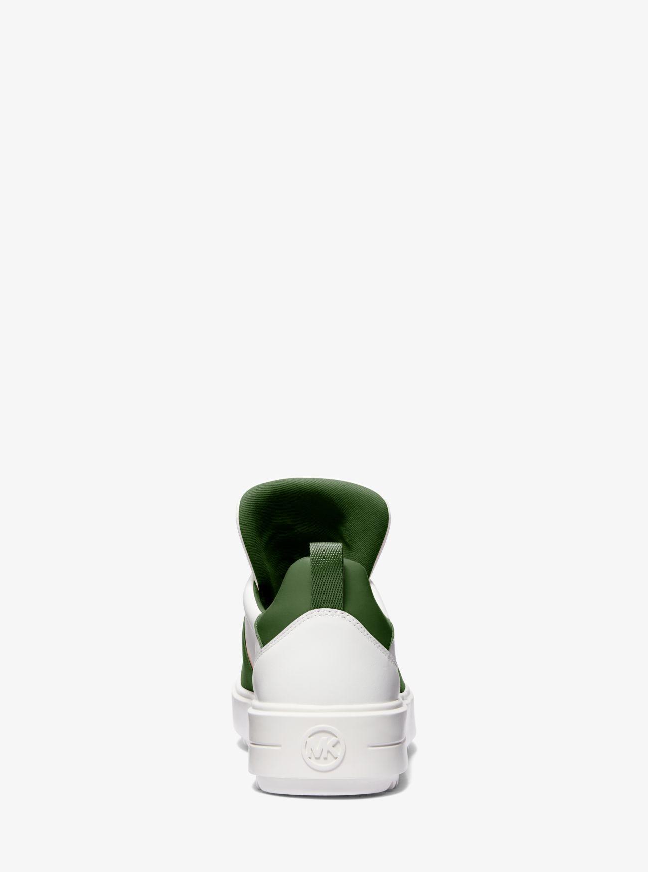 Michael kors slip on green outlet