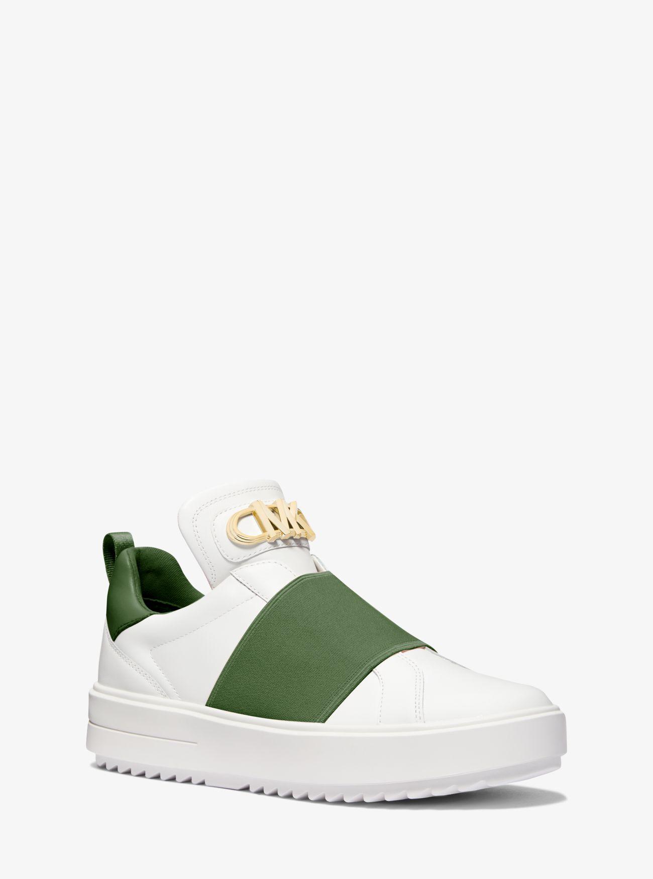 Michael kors slip on store womens green