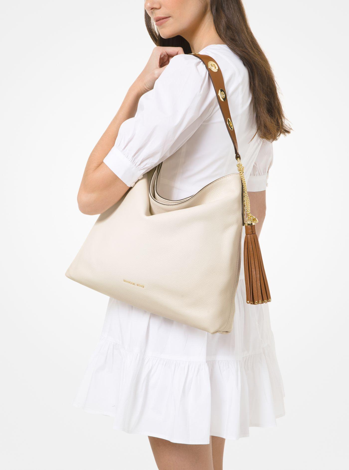 Brooklyn large logo shoulder bag Clearance