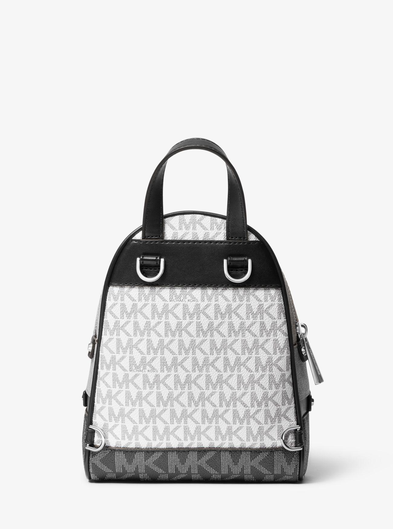 Michael kors rhea mini deals logo backpack