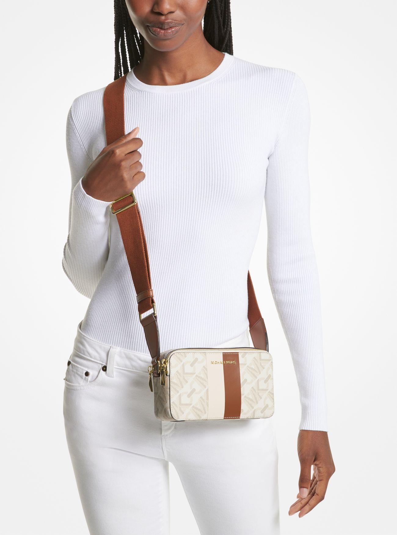 Mk clearance striped bag