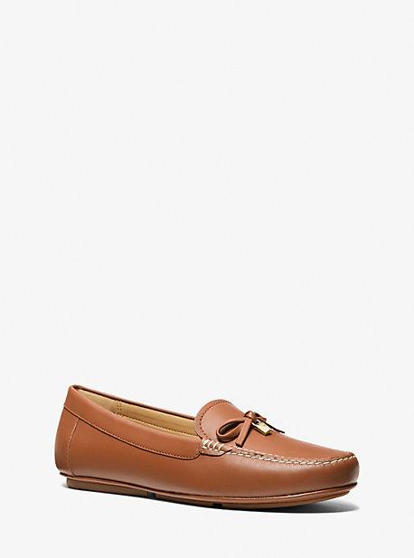 MICHAEL Michael Kors Mk Juliette Leather Loafer in Brown Lyst UK