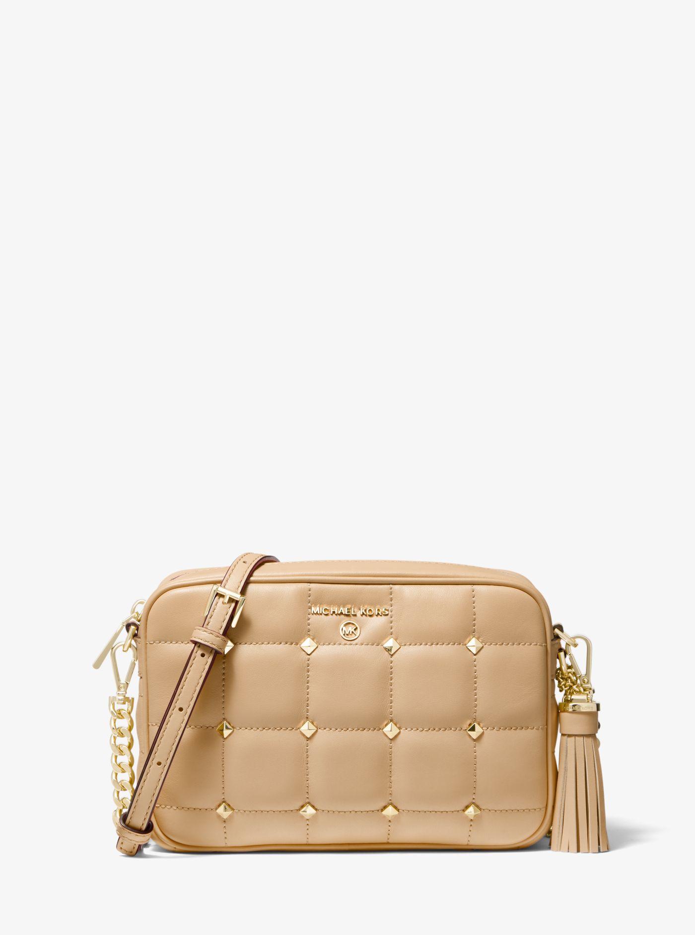 jet set medium quilted leather crossbody bolsa