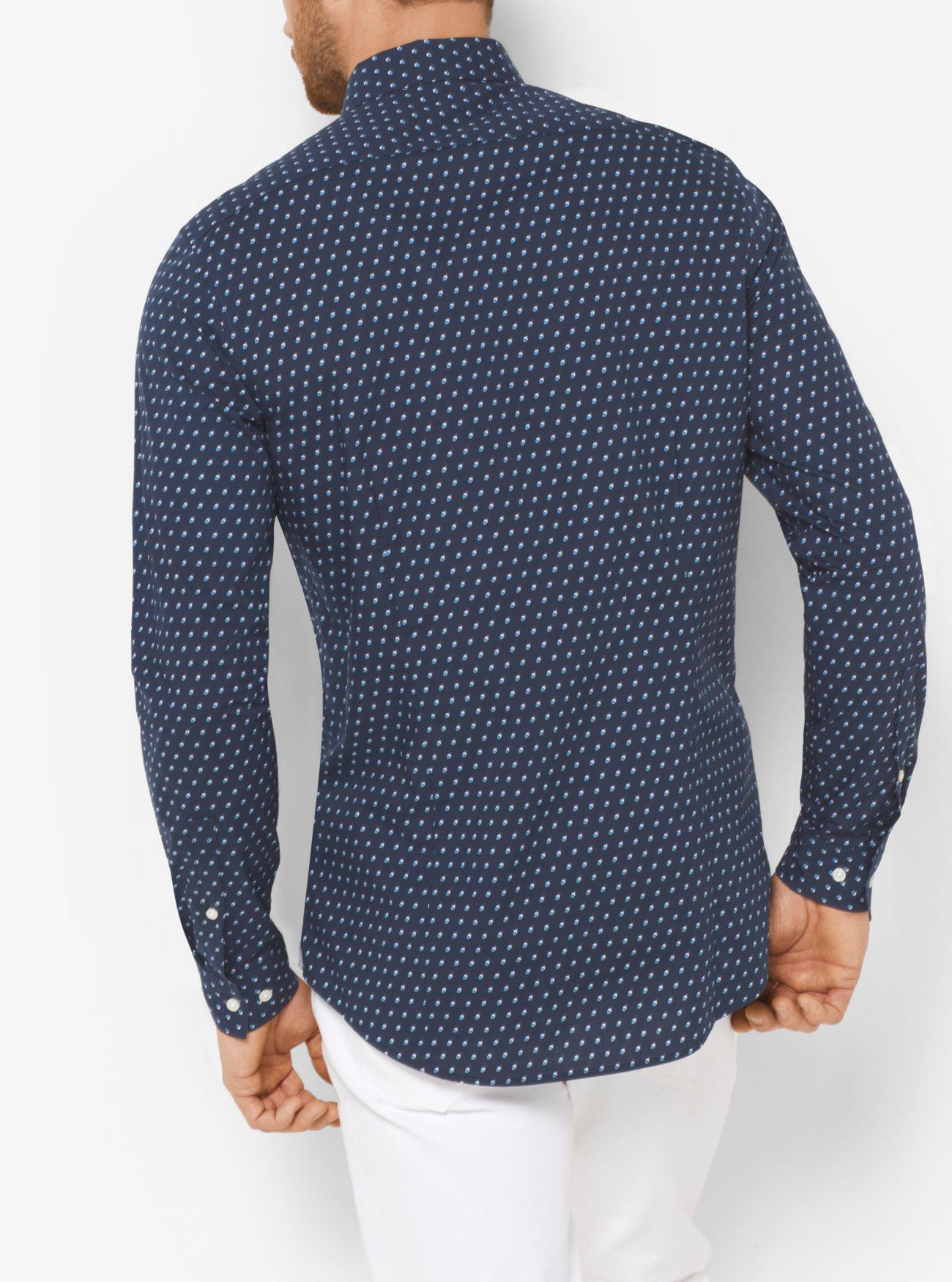 michael kors navy shirt