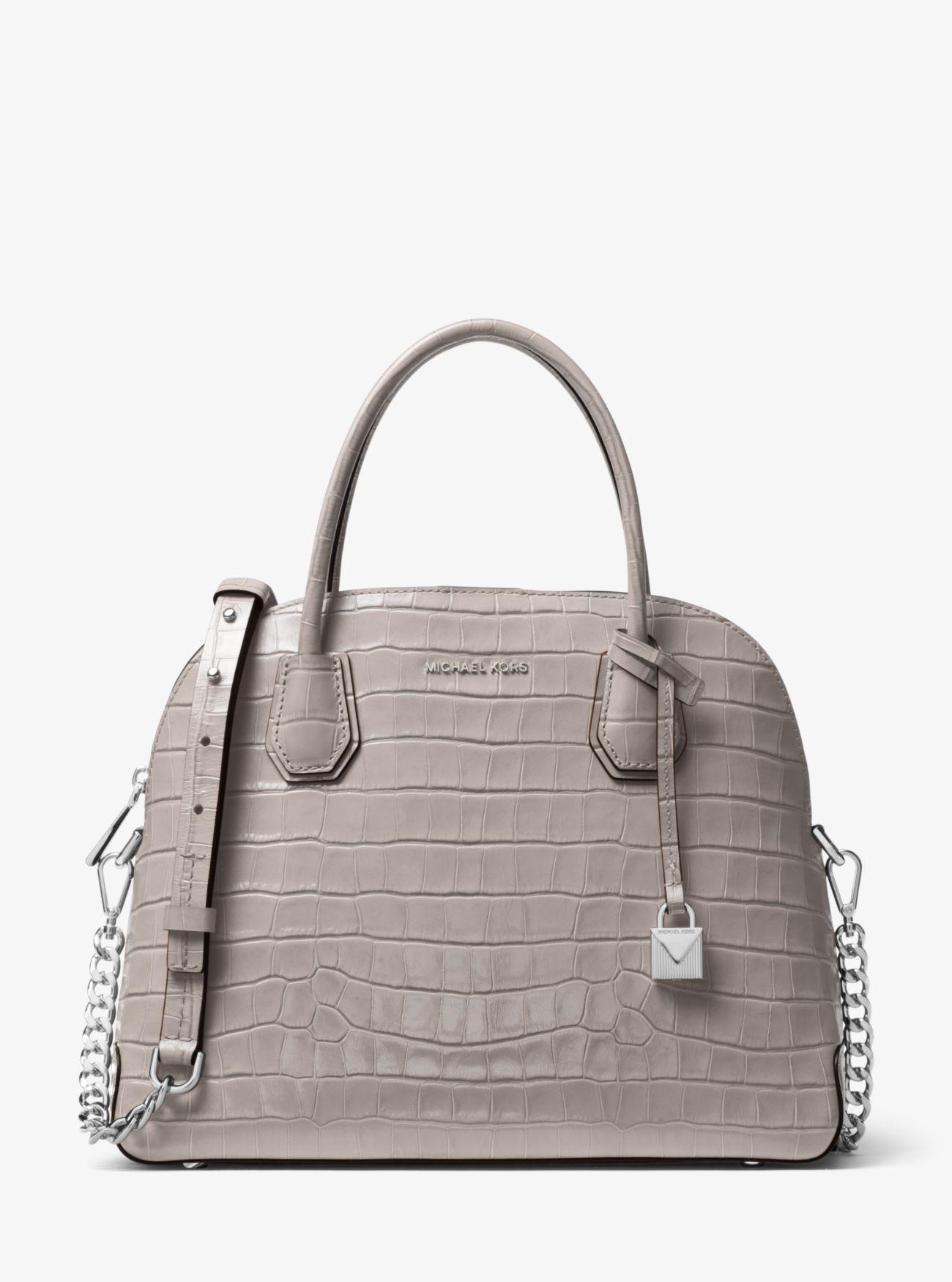 michael kors mercer dome satchel