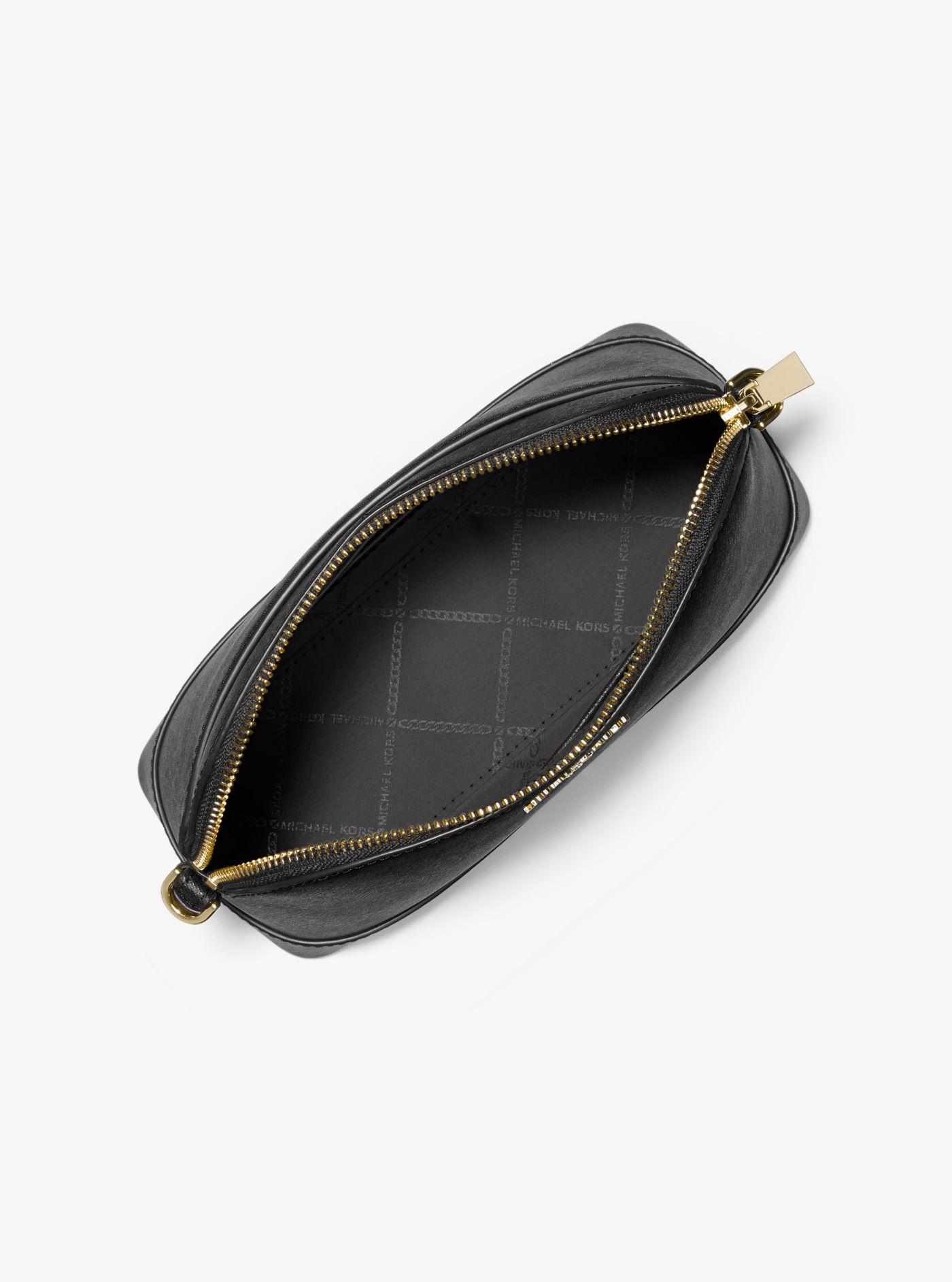 Total 55+ imagen michael kors black dome crossbody Abzlocal.mx