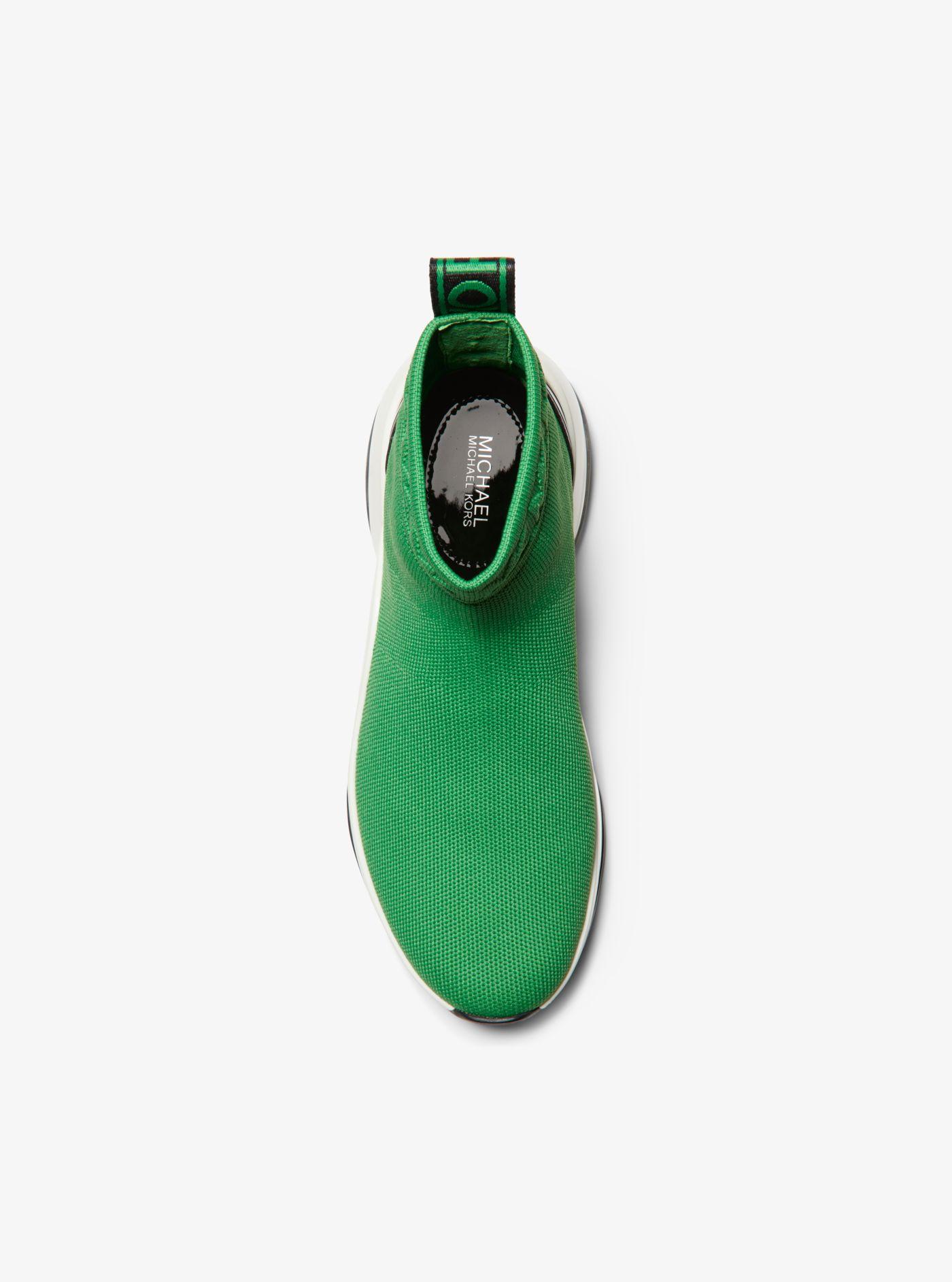 Michael Kors - Skyler MK Detail Stretch Knit Sock Sneakers Black 36