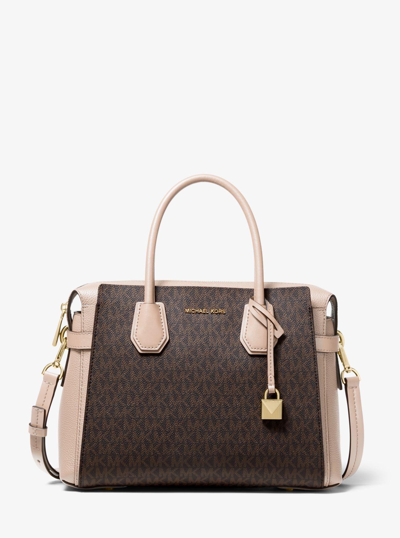 Mercer belted signature satchel sale