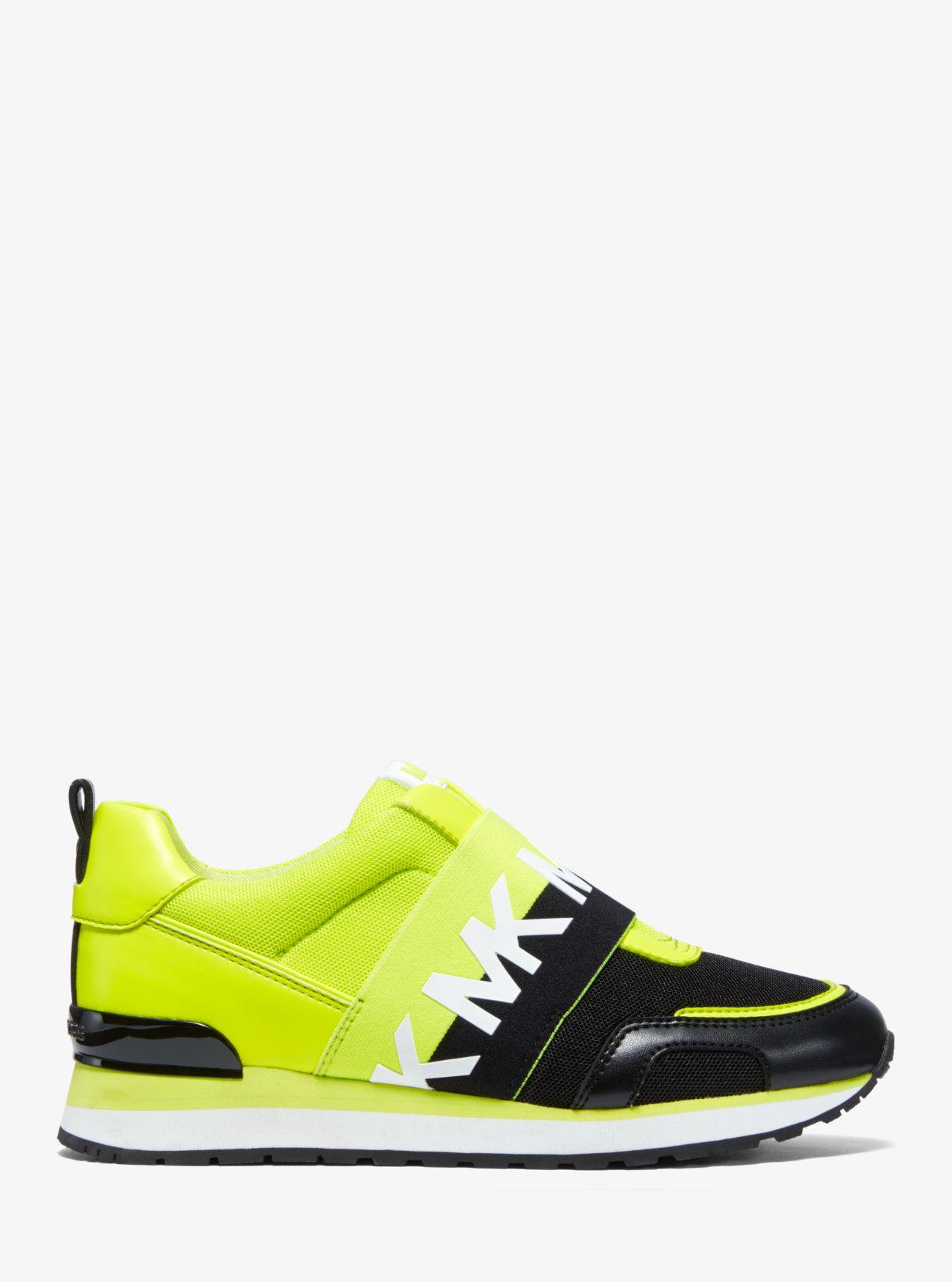 michael kors lime green shoes