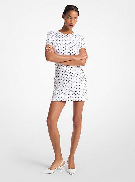Michael kors polka dot dress hotsell