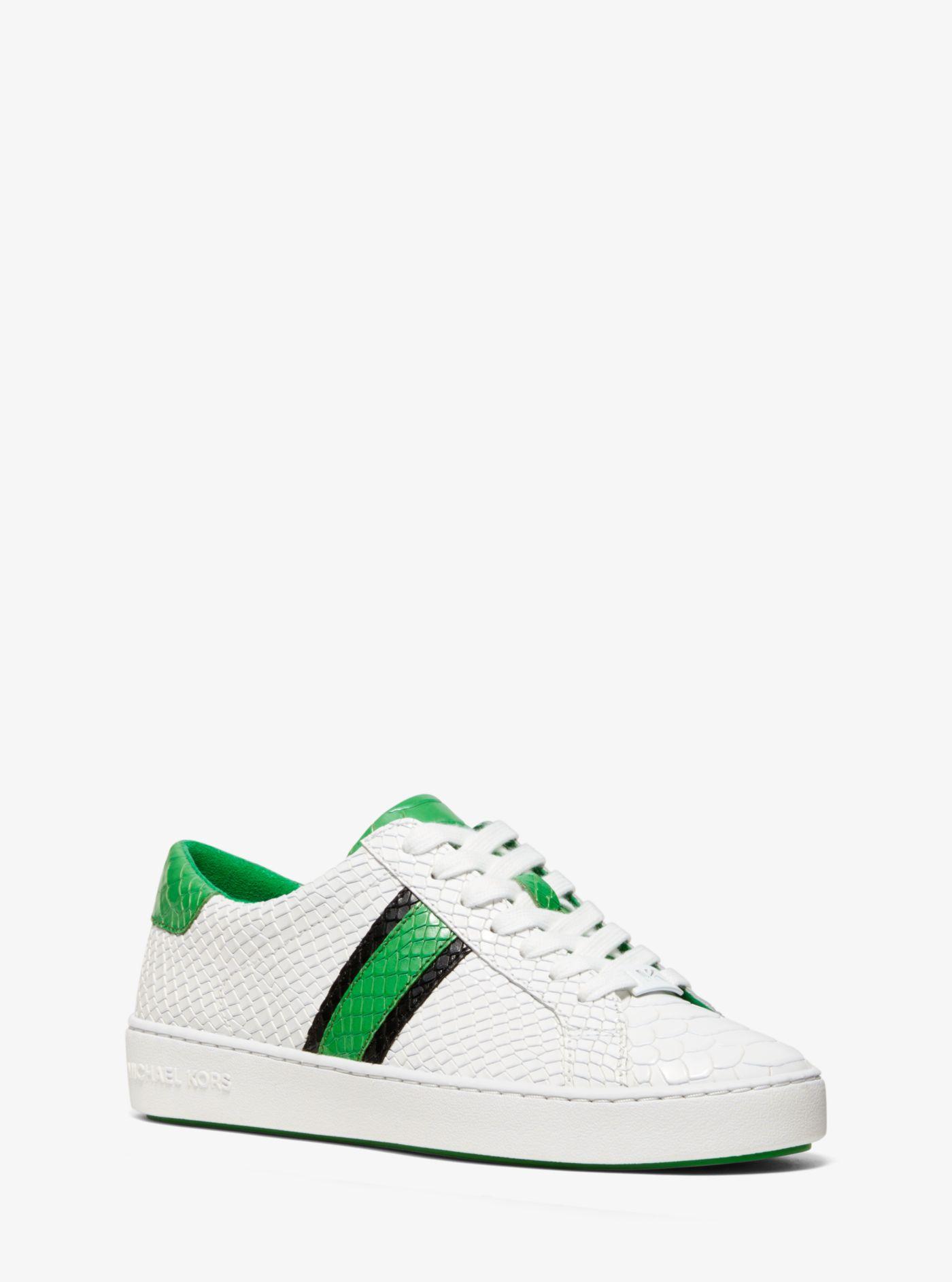 green michael kors shoes