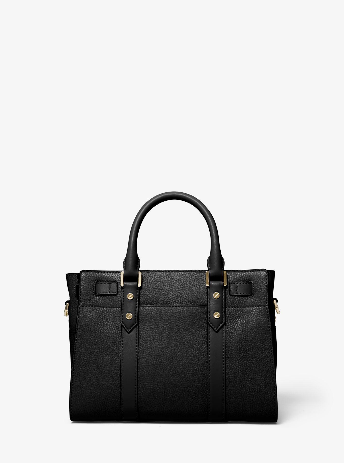 Nouveau hamilton large pebbled leather satchel deals