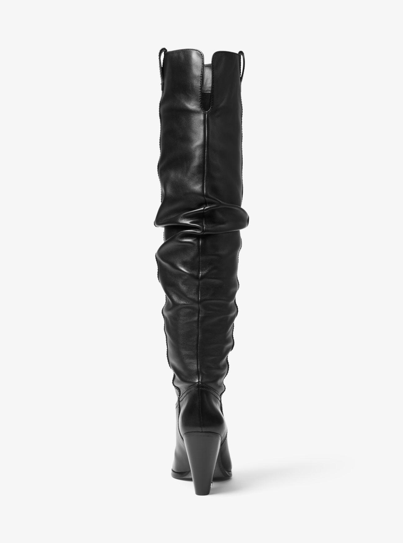 divia nappa leather boot