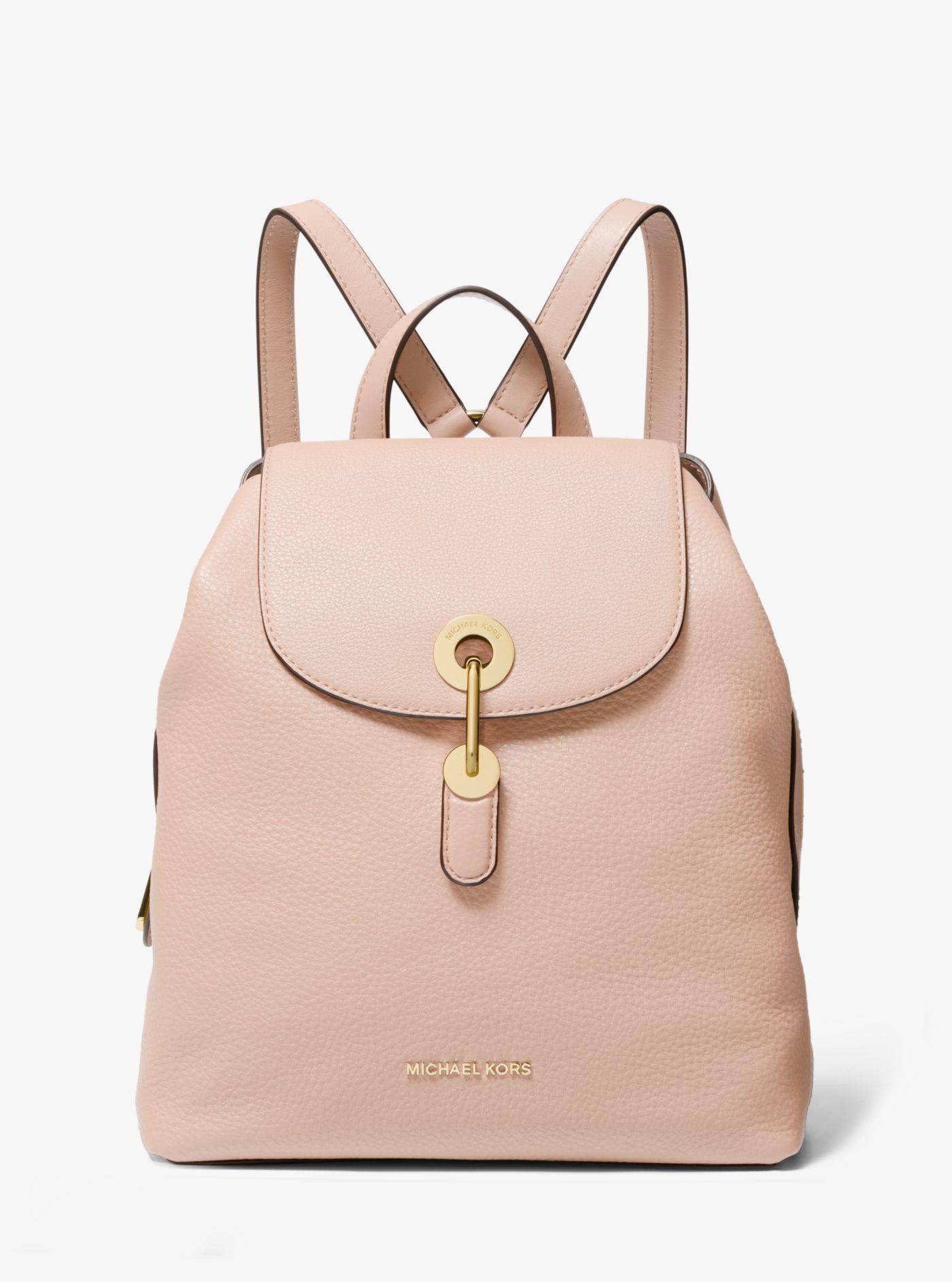 michael kors backpack pink