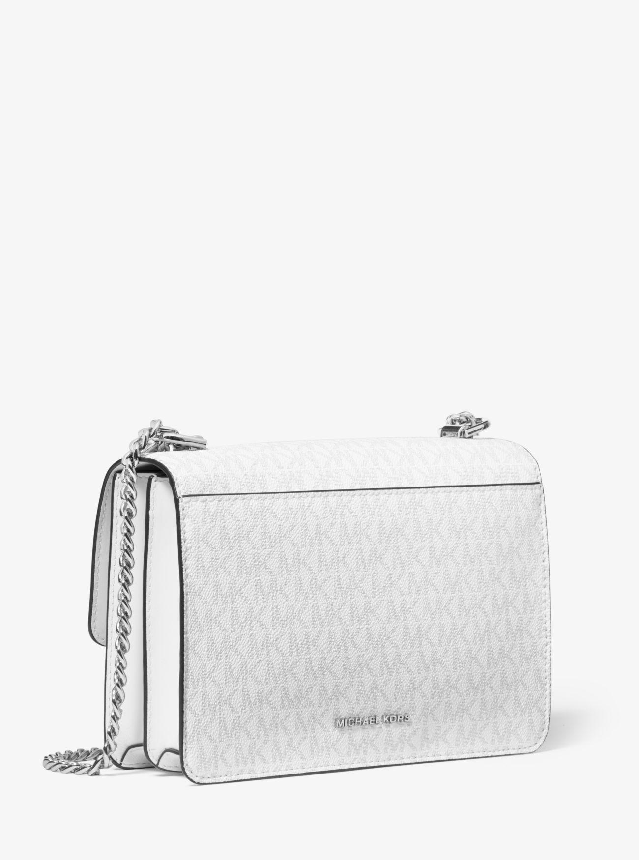 michael kors white crossbody