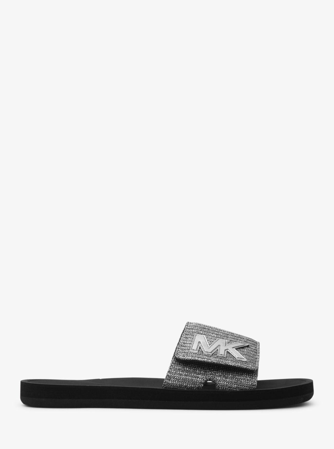 mk logo chain mesh slide