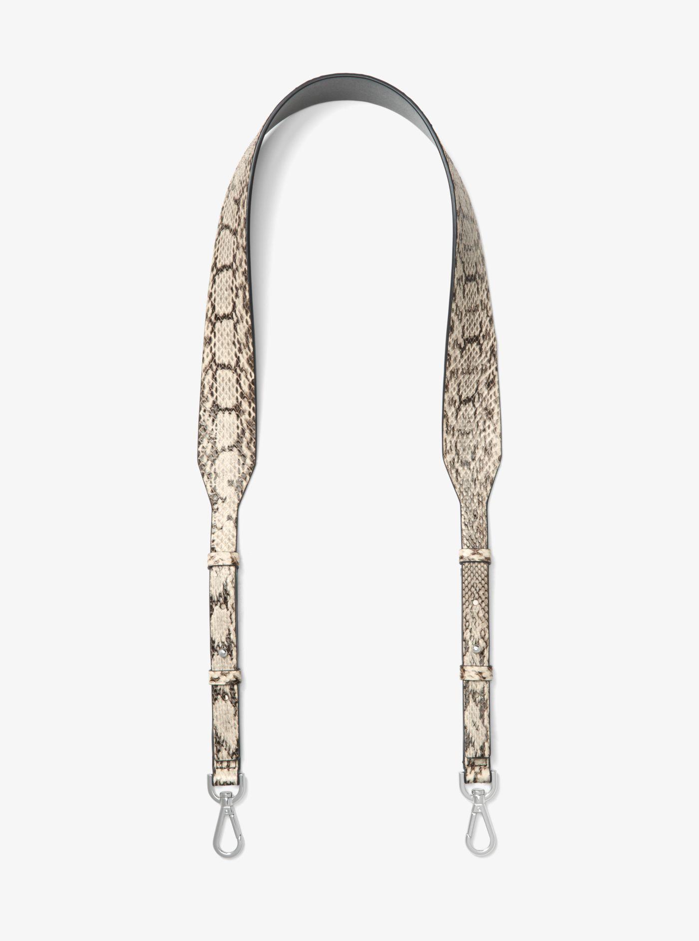 snakeskin purse strap