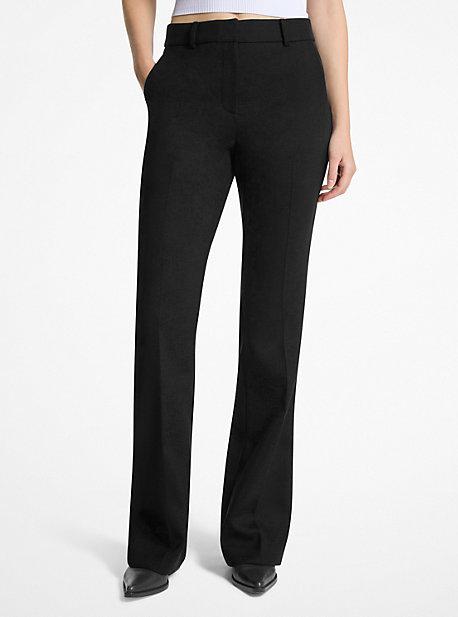 パンツ MICHAEL KORS Women Straight Pants MR53065FAF001 Black パンツ MICHAEL KORS Women Straight Pants MR53065FAF001 Black
